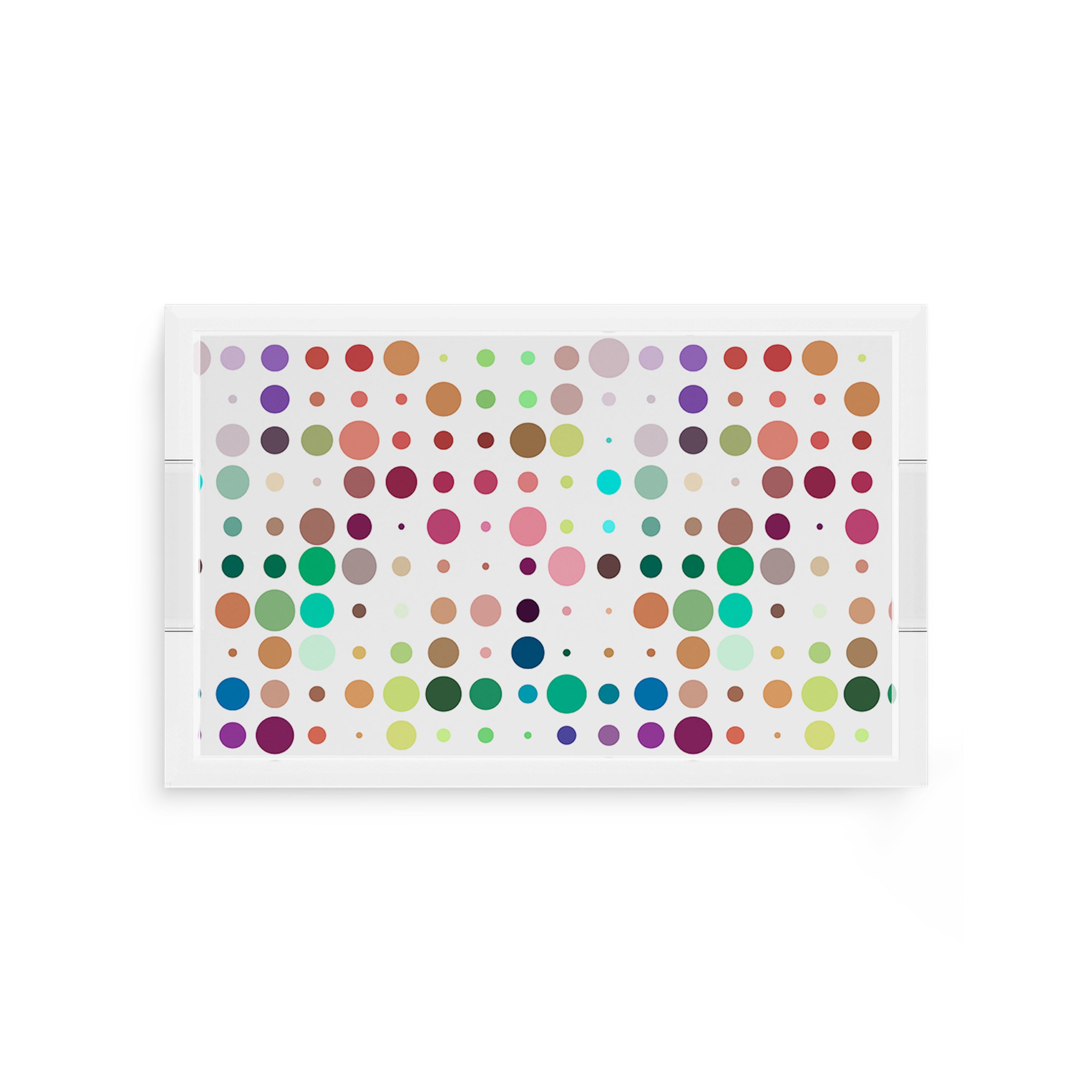 Mod Confetti Andre 12.5X7.75 Acrylic Tray - nicolettemayer.com