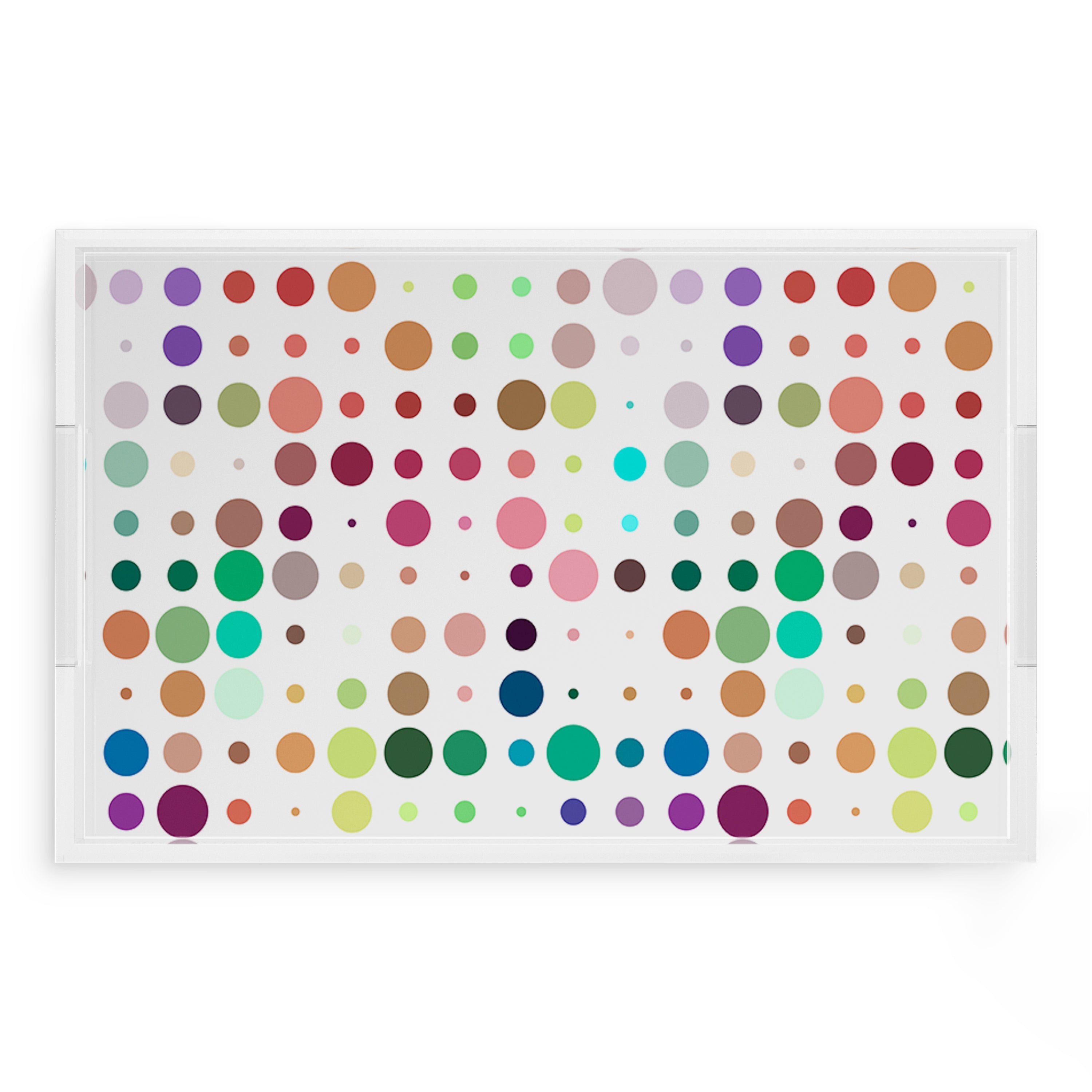 Mod Confetti Andre 22.5X14.5 Acrylic Tray - nicolettemayer.com