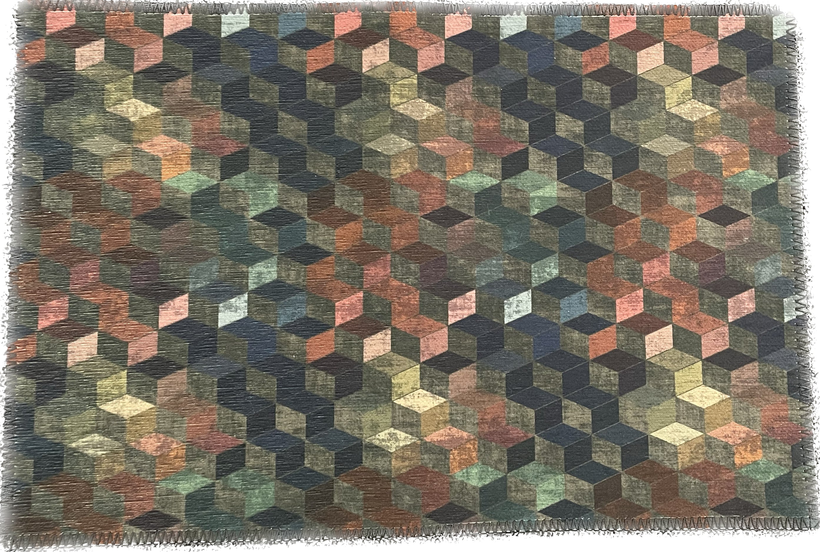 Modern Steps Fall Chenille Washables Rug