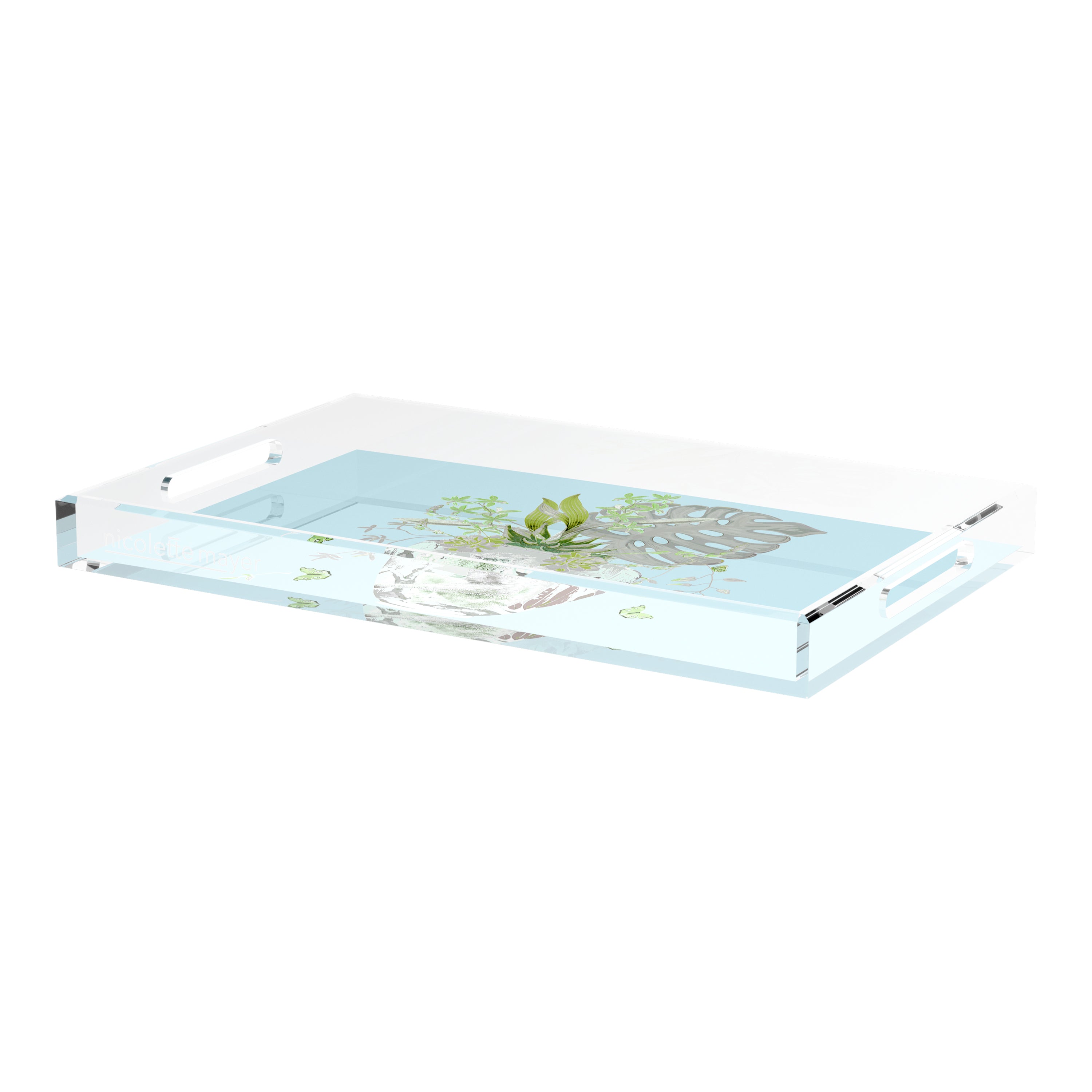 Monkey Large Jungle Bedford 22.5X14.5 Acrylic Tray - nicolettemayer.com