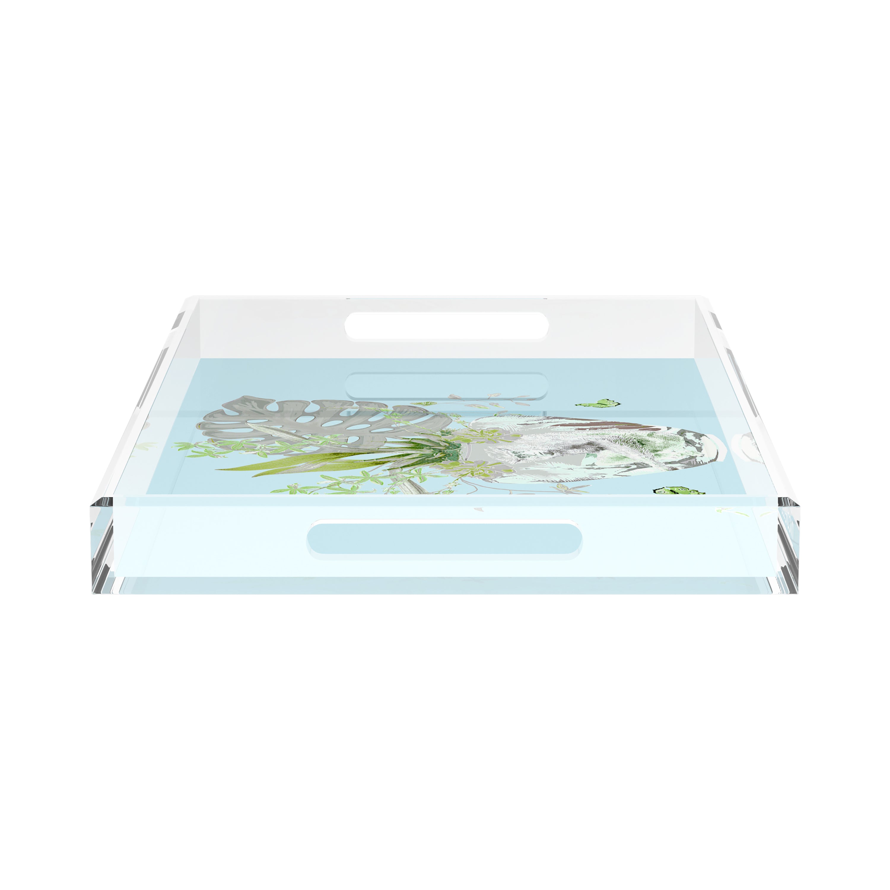 Monkey Large Jungle Bedford 22.5X14.5 Acrylic Tray - nicolettemayer.com