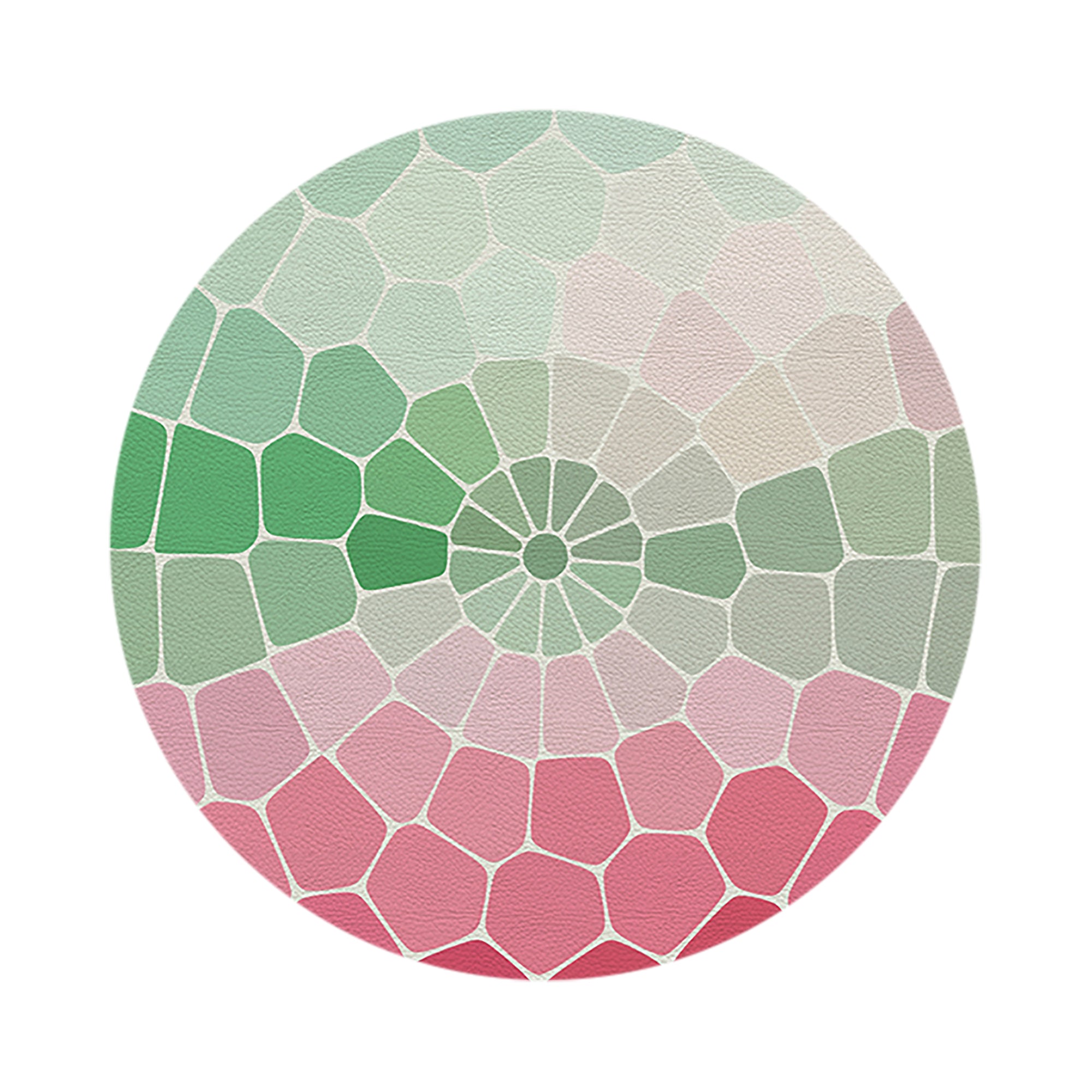 Mosaico Palm Beach 16" Round Pebble Placemats, Set of 4 - nicolettemayer.com