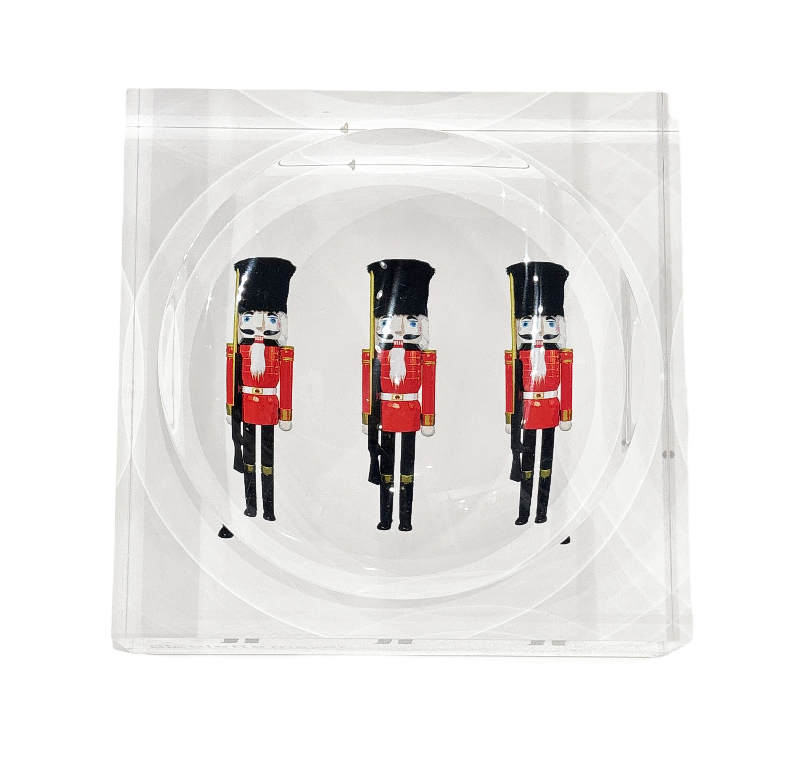 Nutcracker Acrylic Candy Catchall Dish