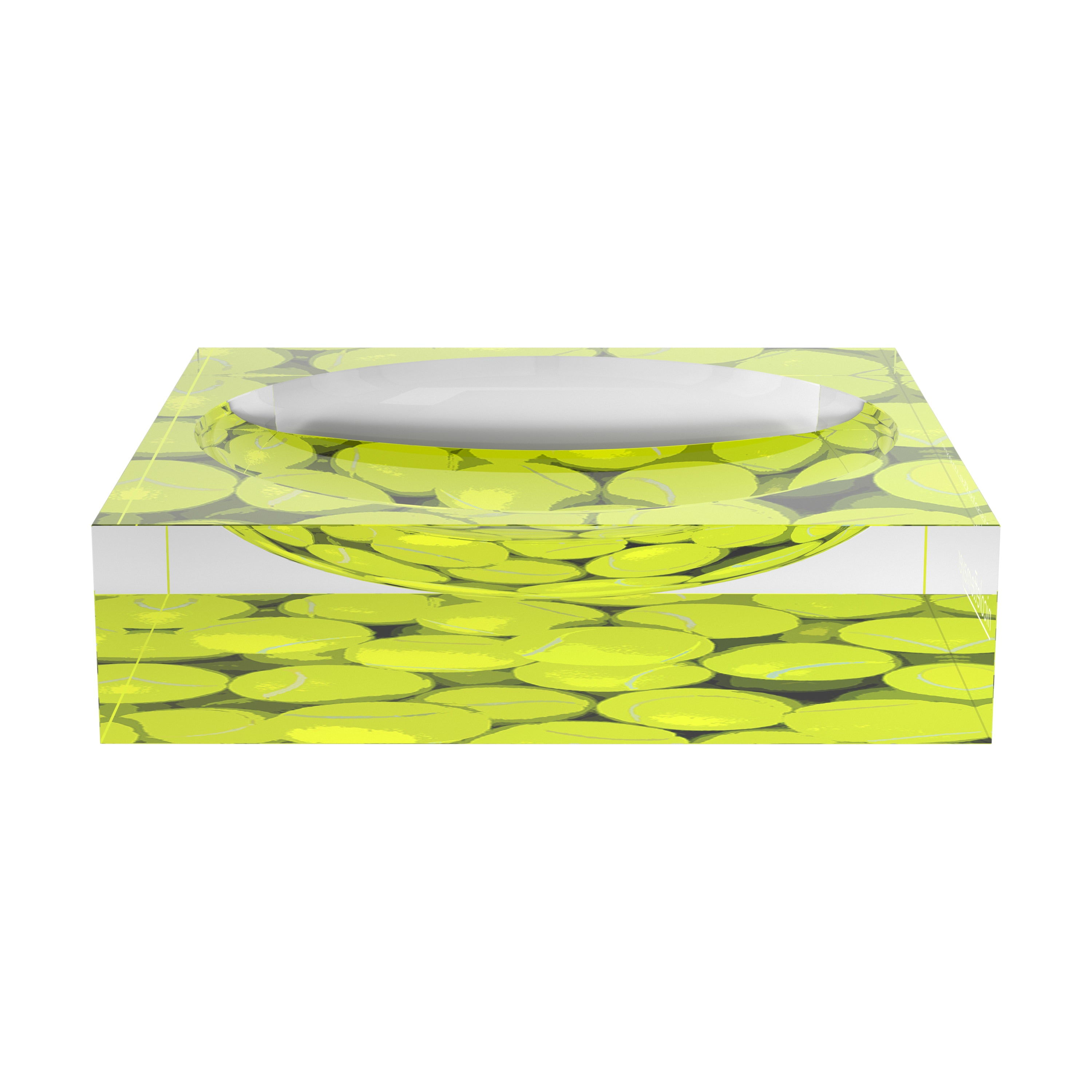Neon Balls Tennis Candy Catchall Dish