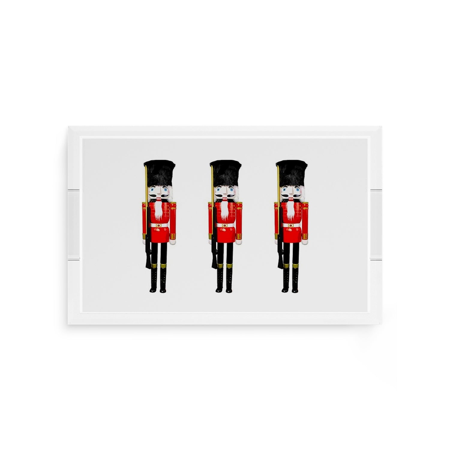 Nutcracker 12.5X7.75 Acrylic Tray - nicolettemayer.com