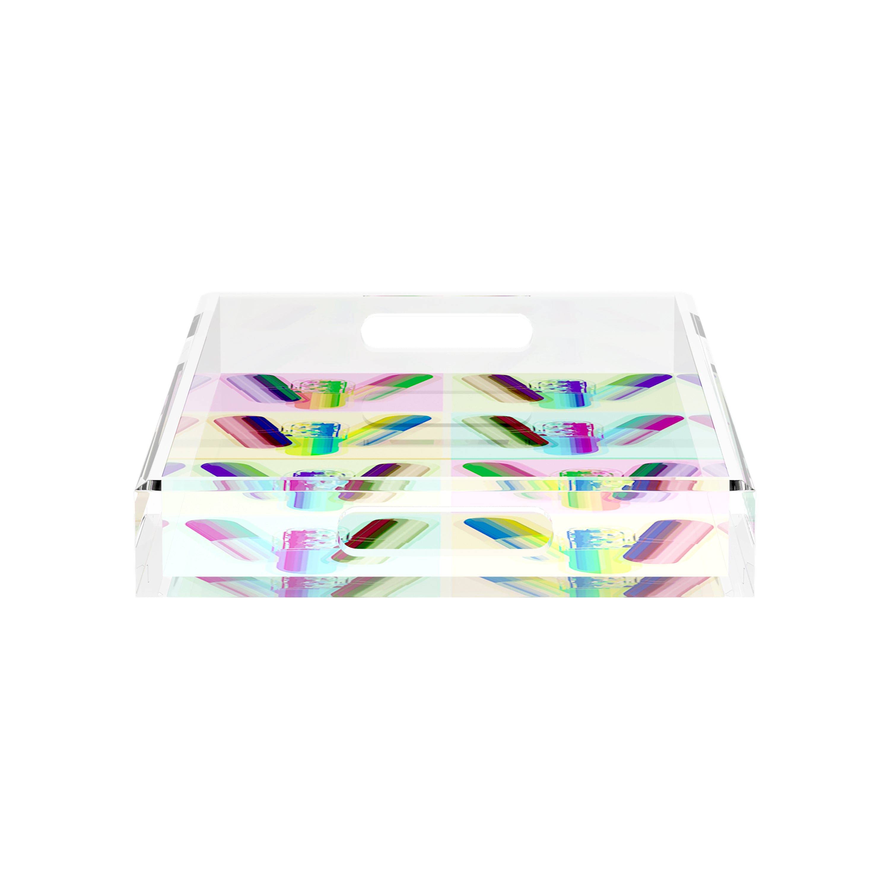 Ode To Hurst Psychedelic 17X10.5 Acrylic Tray - nicolettemayer.com