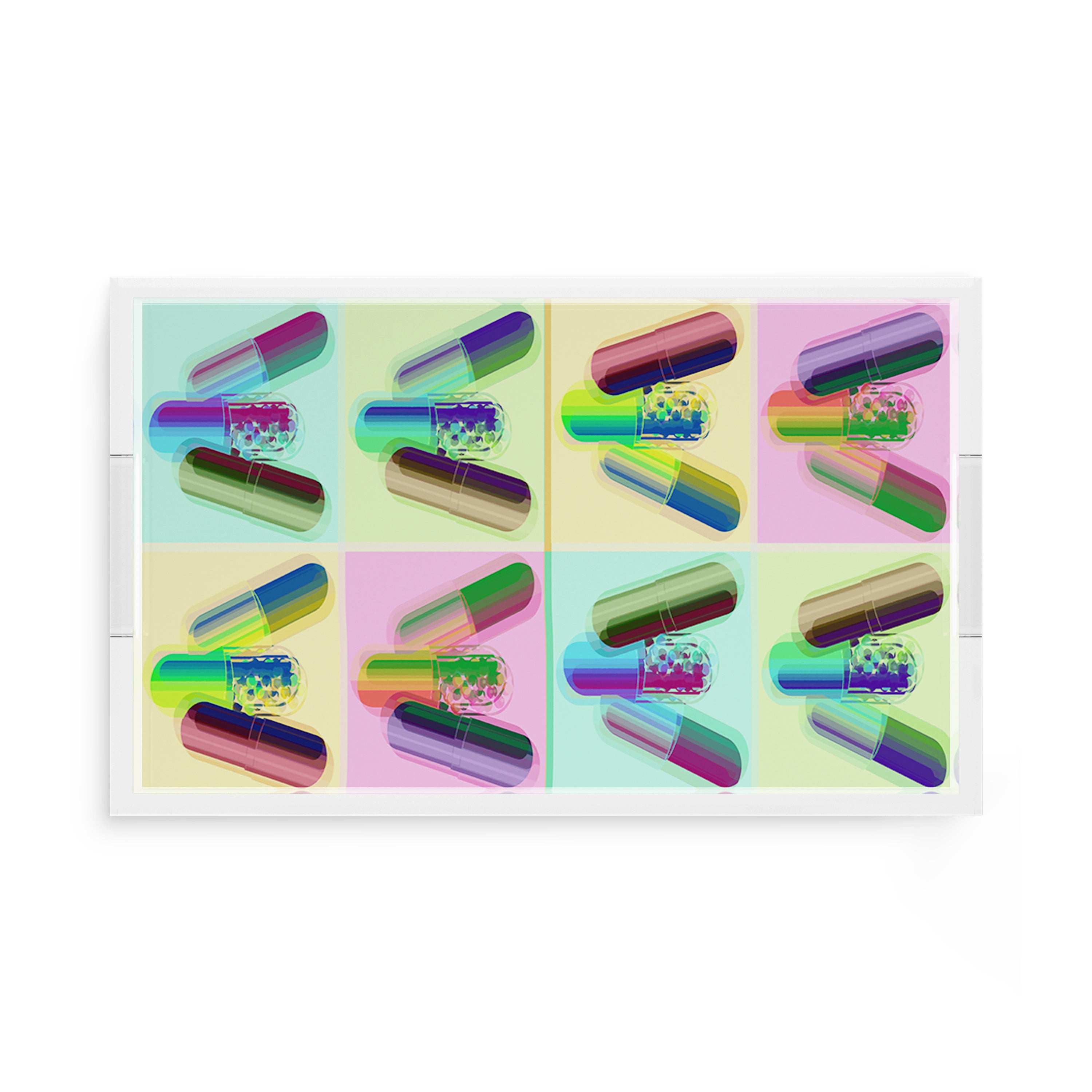 Ode To Hurst Psychedelic 17X10.5 Acrylic Tray - nicolettemayer.com