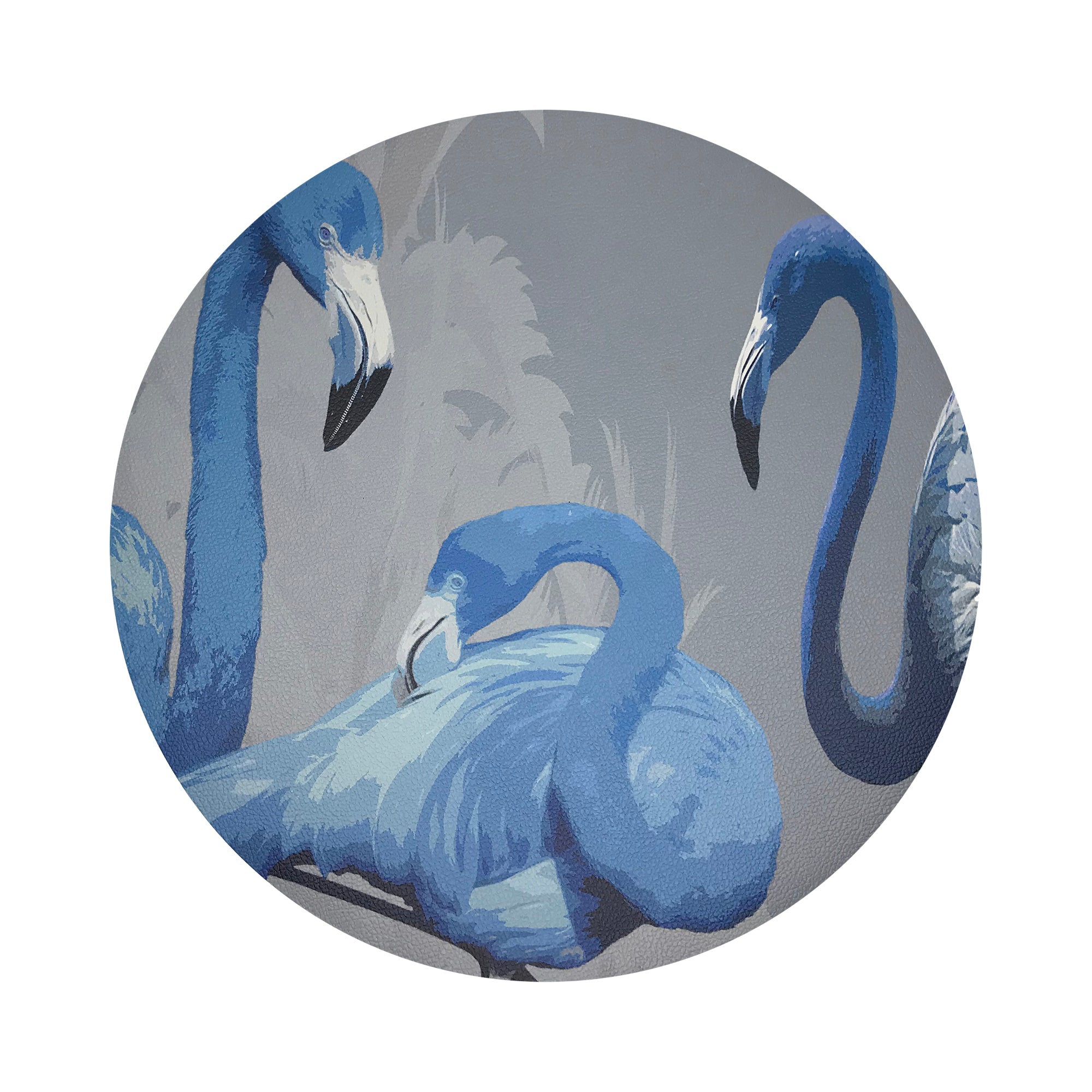 Palm Springs Beverley 16" Round Pebble Placemats, Set of 4 - nicolettemayer.com