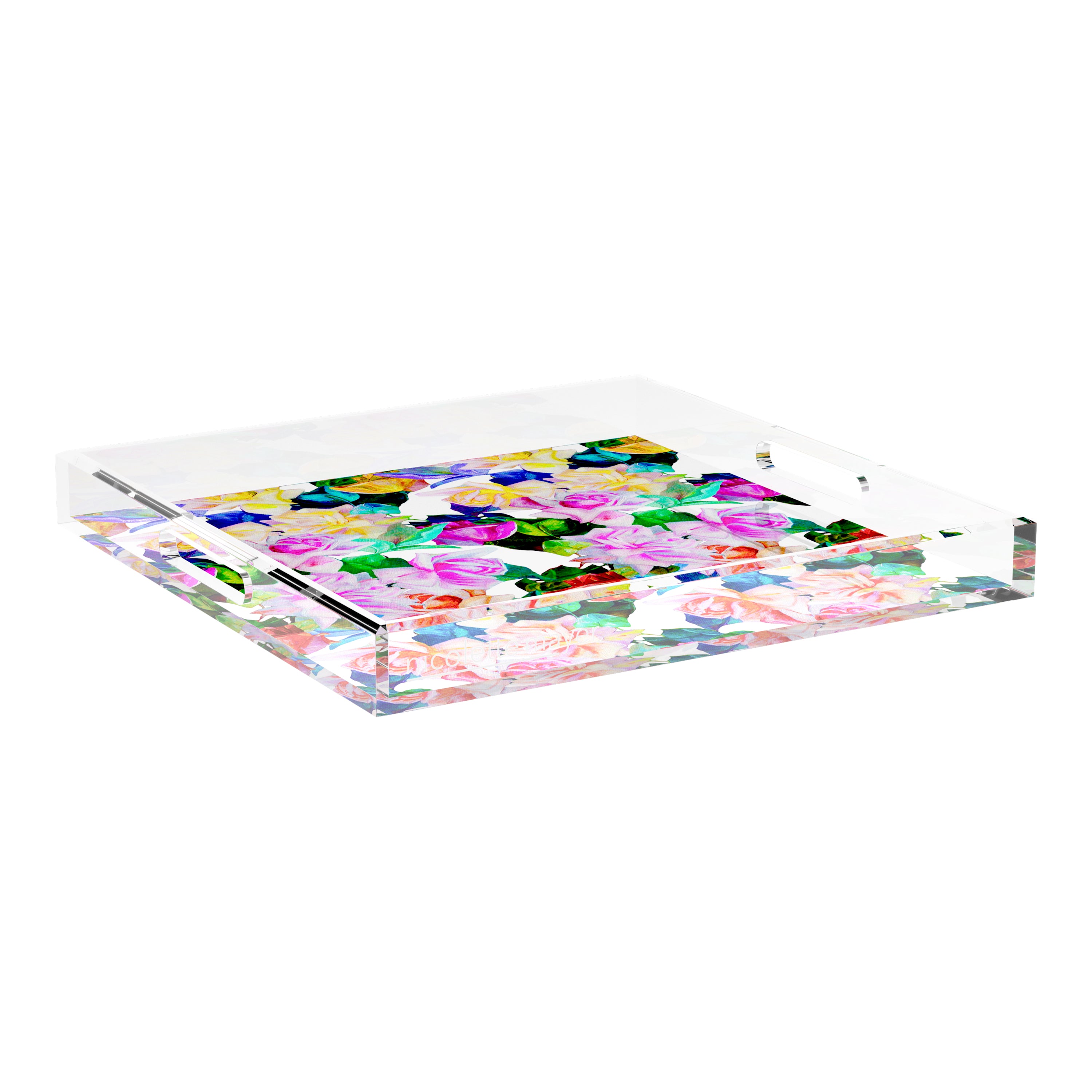 Passion Intenso 18X18 Acrylic Tray - nicolettemayer.com