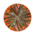 Pheasant Feathers Orange 16" Round Pebble Placemats, Set of 4 - nicolettemayer.com