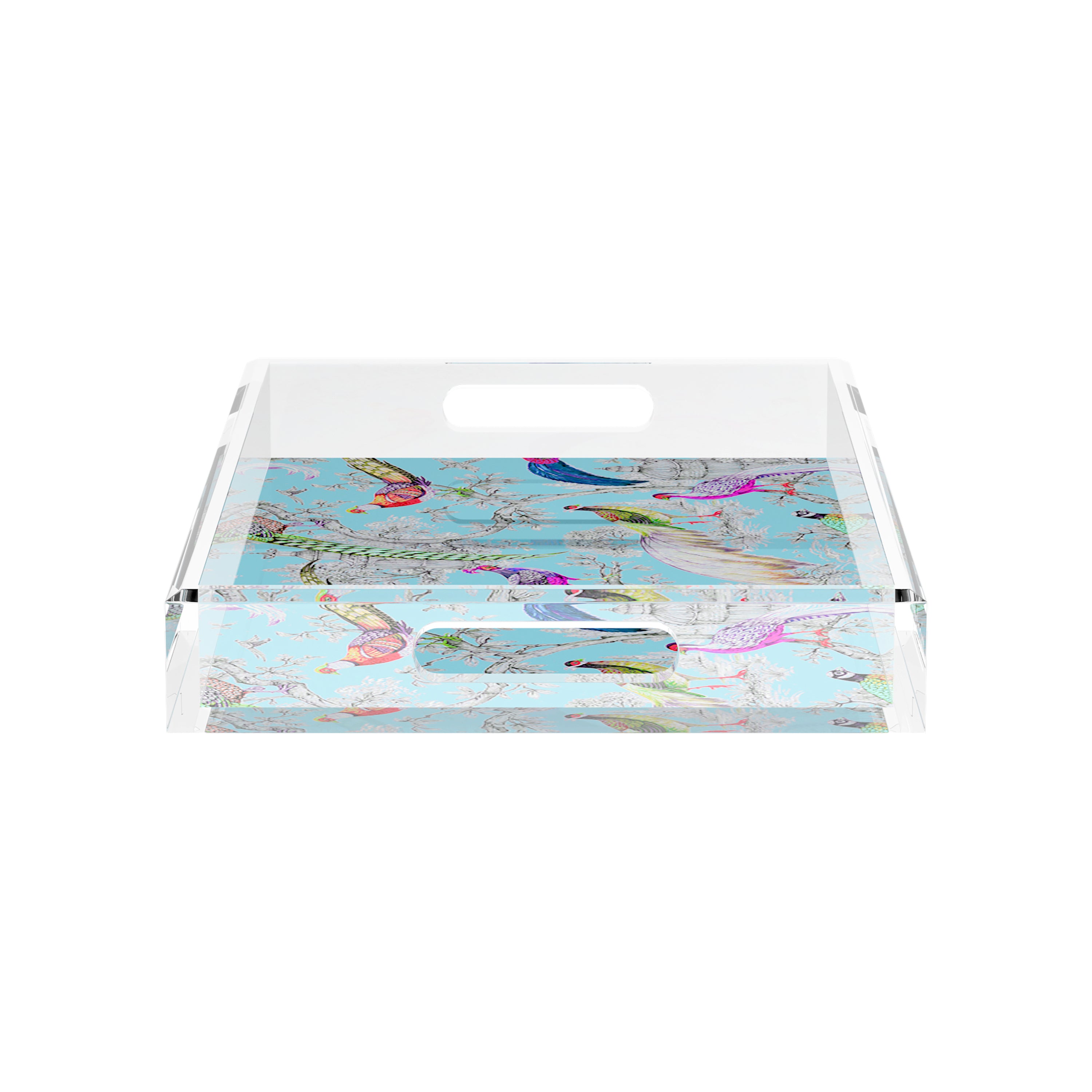 Pheasant Sauvage Orleans 17X10.5 Acrylic Tray - nicolettemayer.com