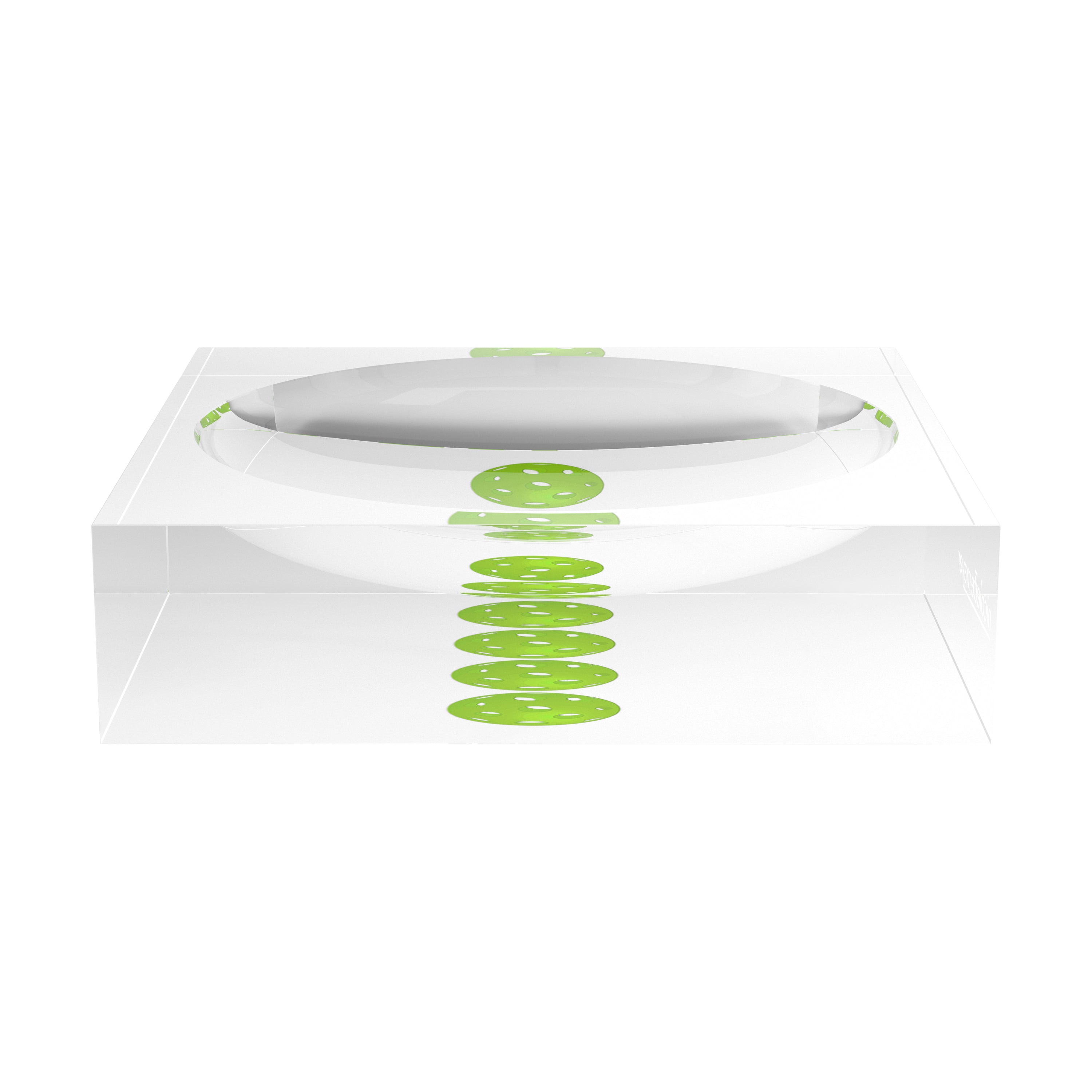 Pickelballs Acid Green Candy Catchall Dish