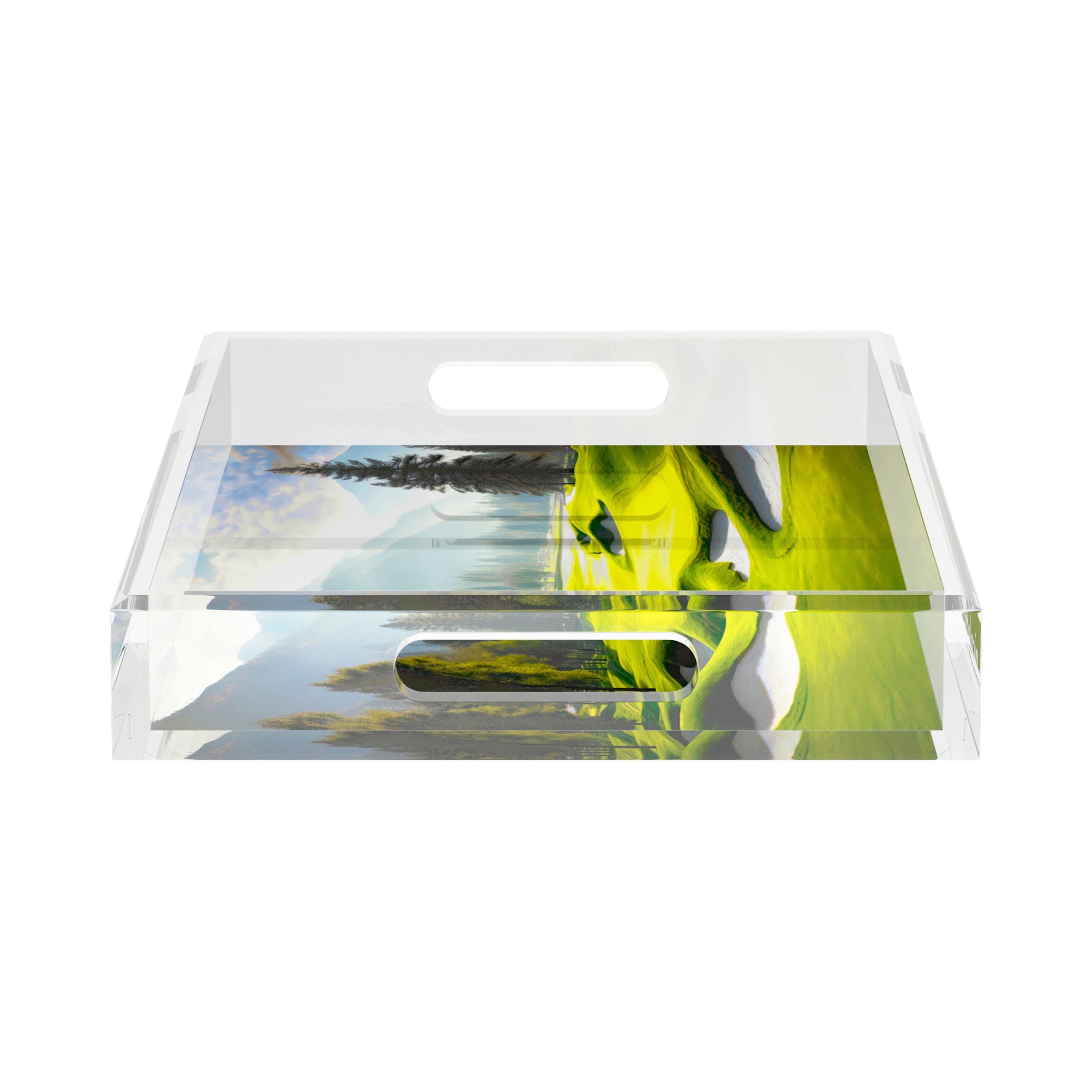Golf Pin High 17X10.5 Acrylic Tray - nicolettemayer.com