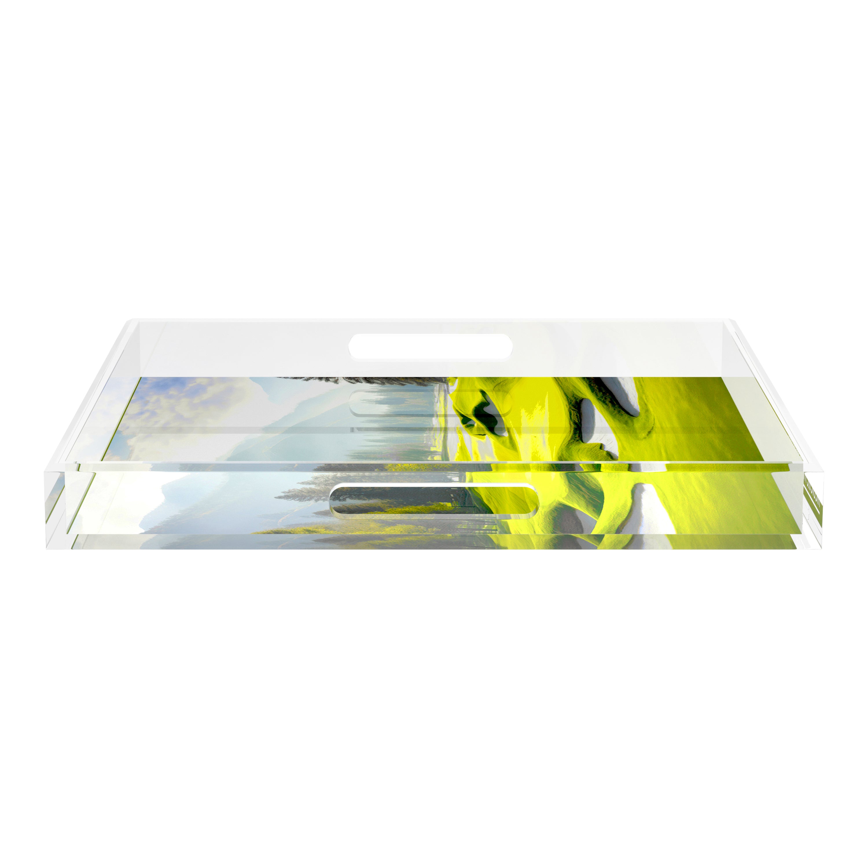 Golf Pin High 18X18 Acrylic Tray - nicolettemayer.com