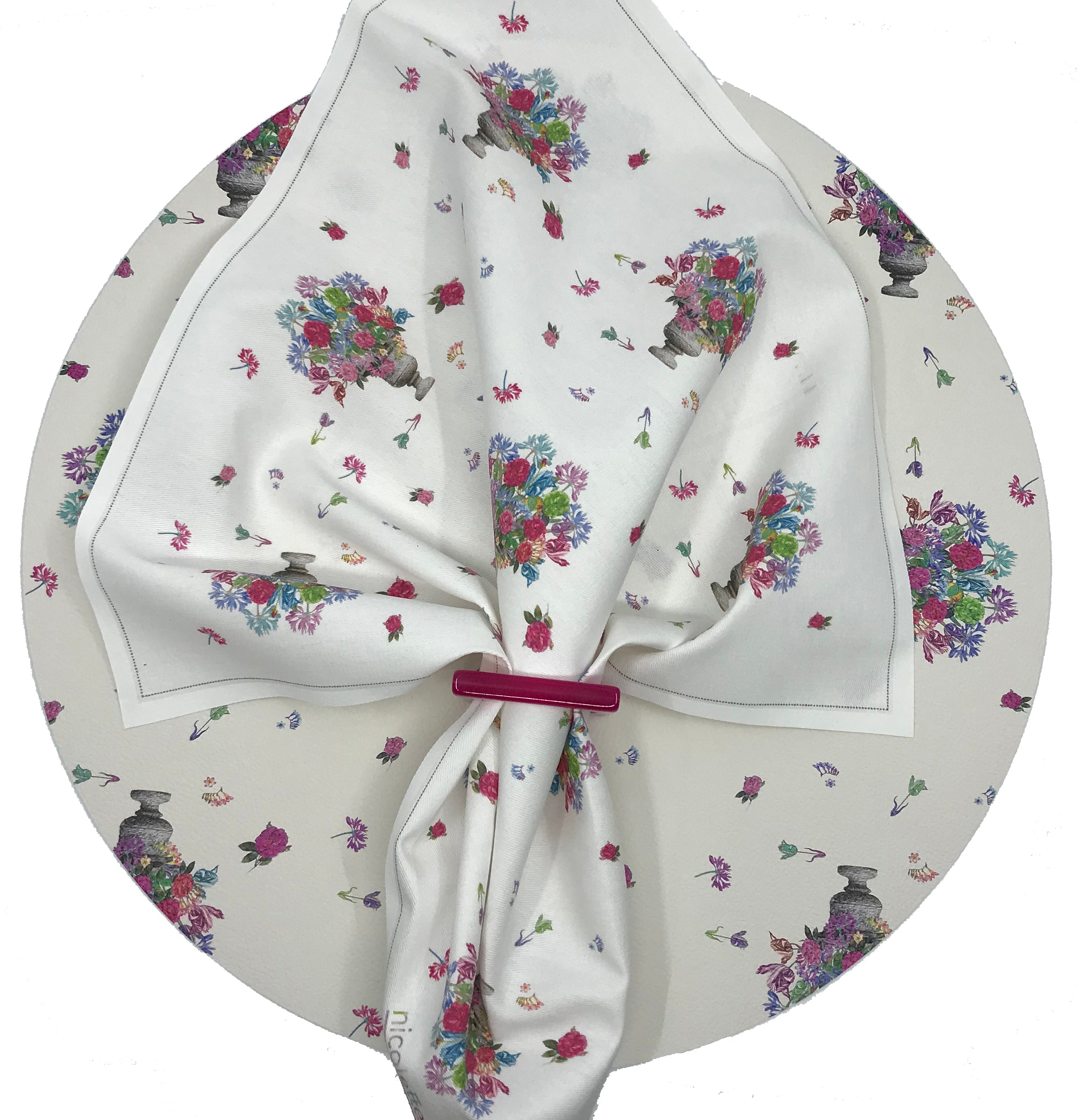 Pistils Tossed 22X22 Dinnerserviette