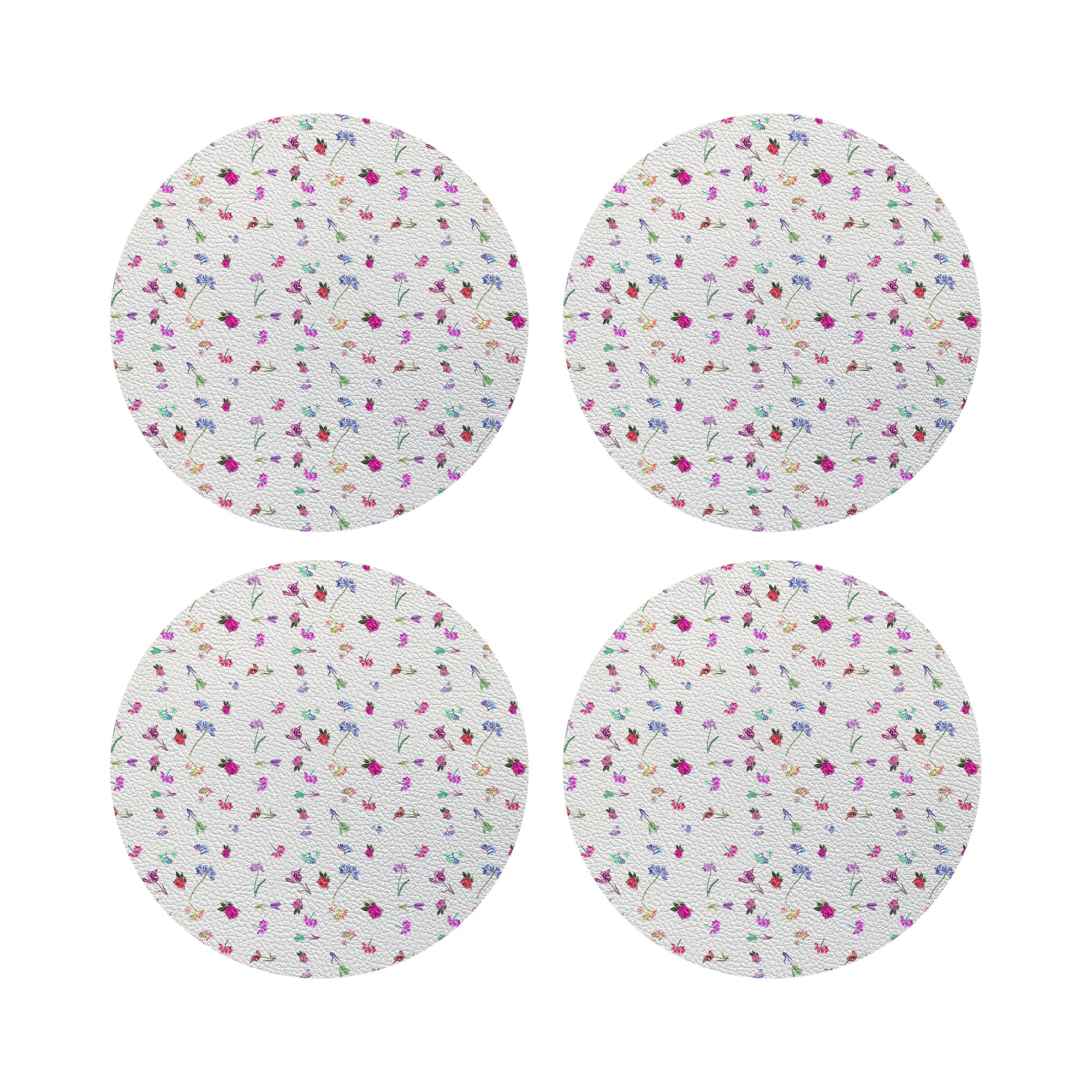 Pistils Tossed 4" Dinner Napkins- nicolettemayer.com