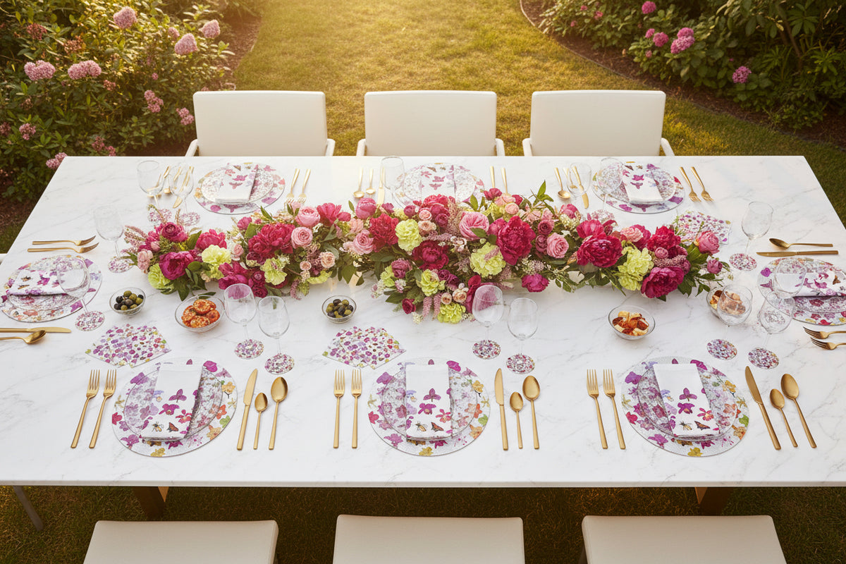 Precise Orchid 22" Dinner Napkins- nicolettemayer.com