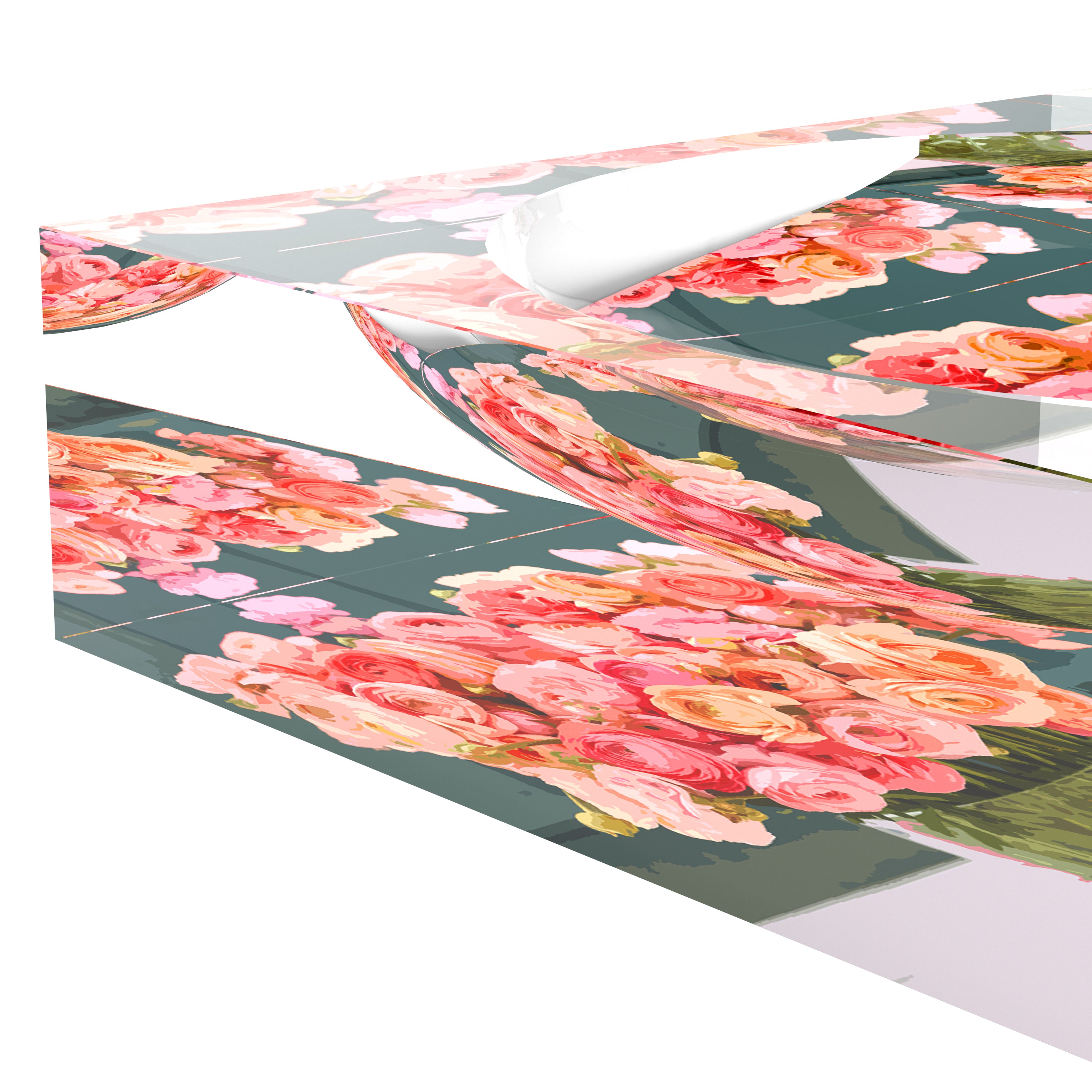 Récipient à bonbons en acrylique Ranunculus