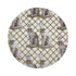 Regal Greyhound Luxe 16" Round Pebble Placemats, Set of 4 - nicolettemayer.com