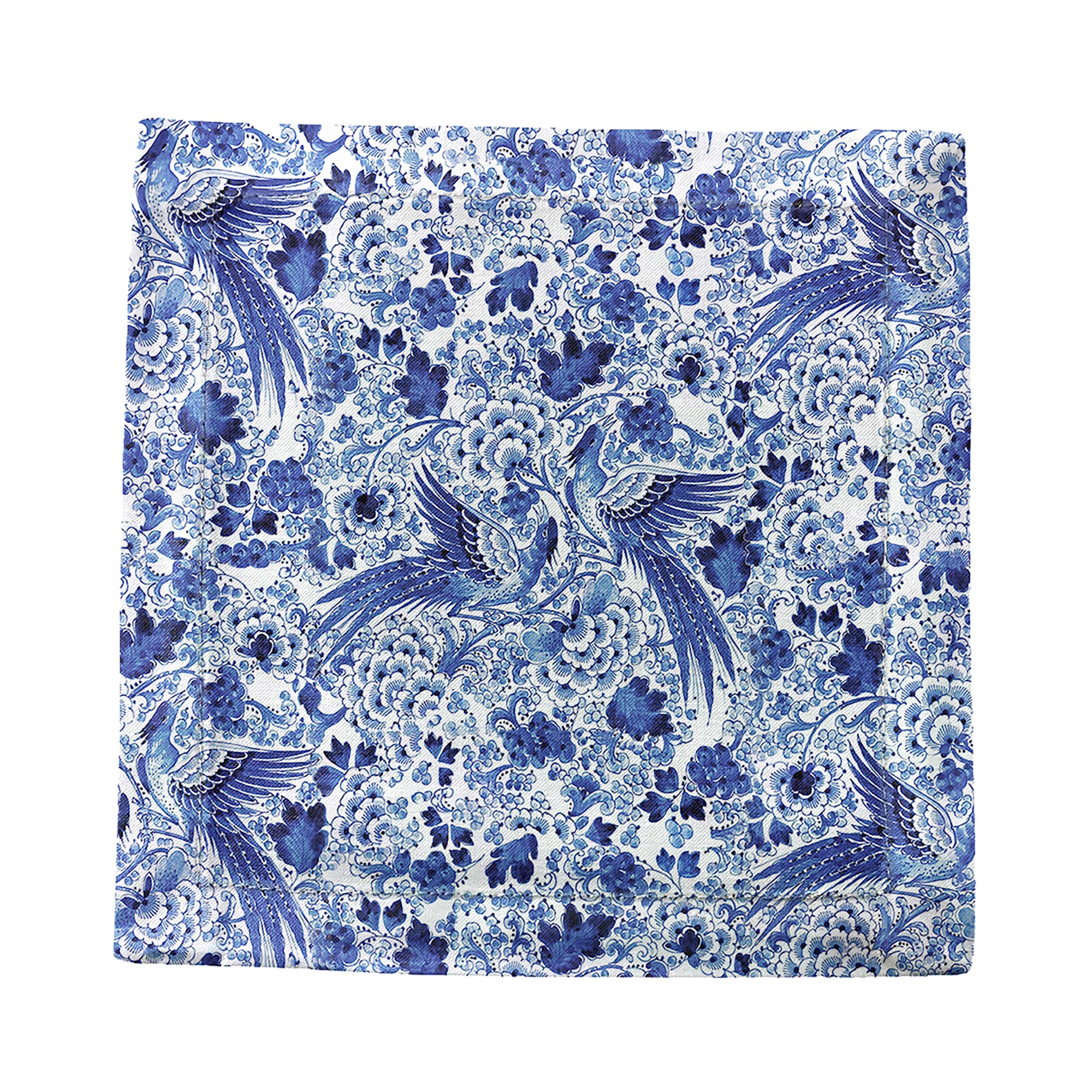 Royal Delft Inspiration Cotton Sateen Cocktail Napkins
