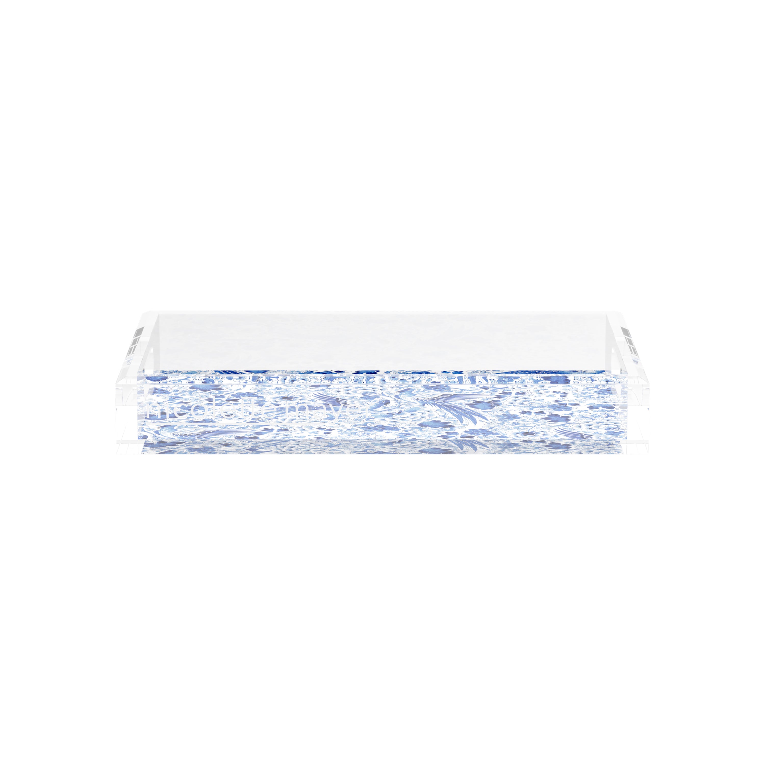 Royal Delft Inspiration 12.5X7.75 Acrylic Tray - nicolettemayer.com