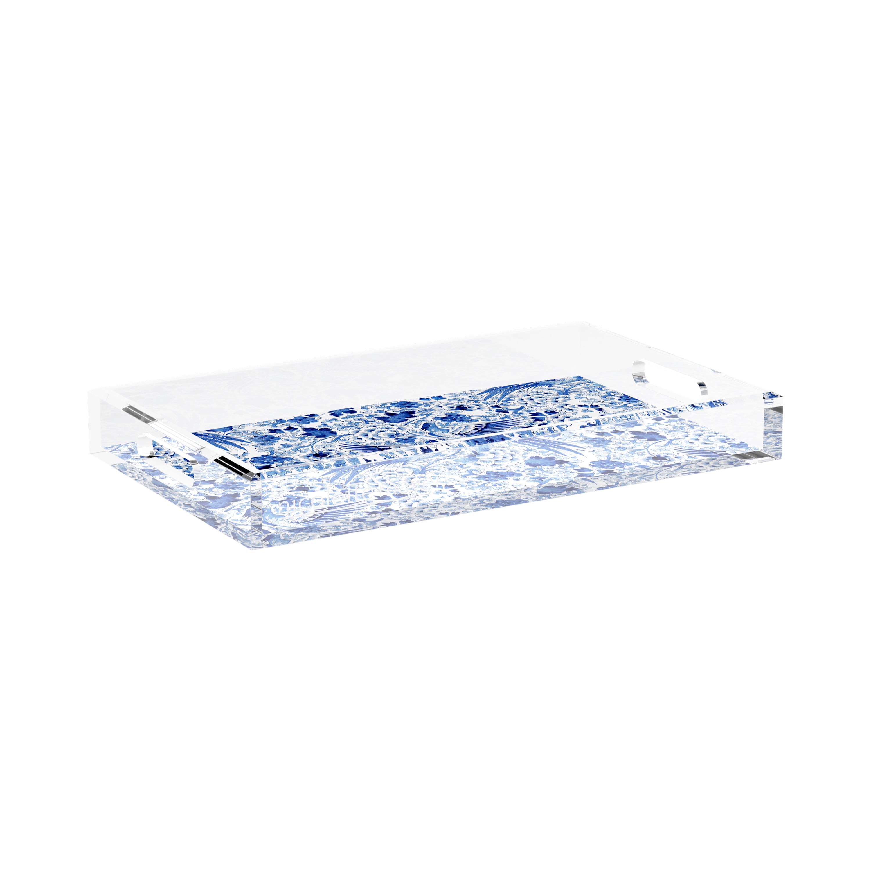 Royal Delft Inspiration 17X10.5 Acrylic Tray - nicolettemayer.com