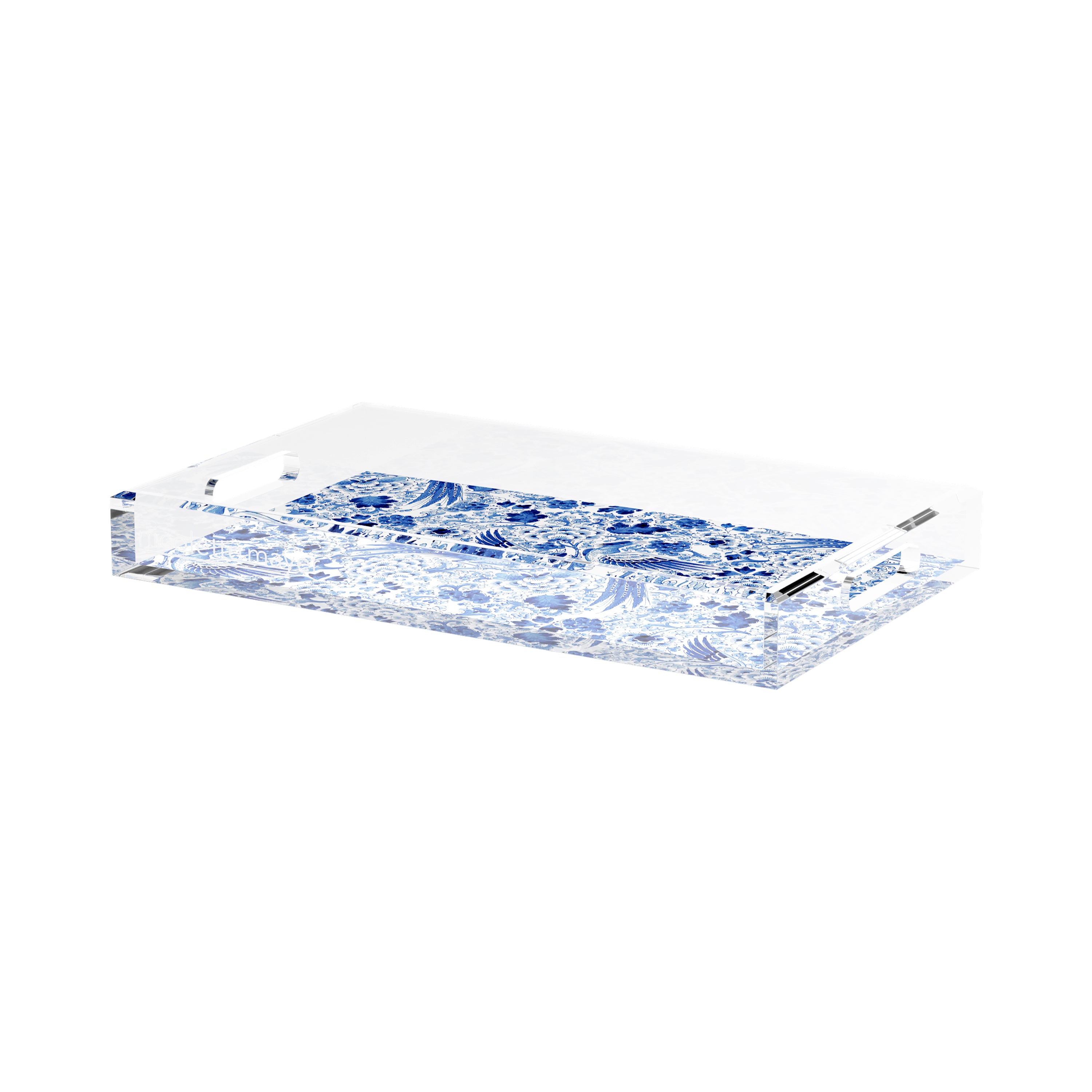 Royal Delft Inspiration 17X10.5 Acrylic Tray - nicolettemayer.com