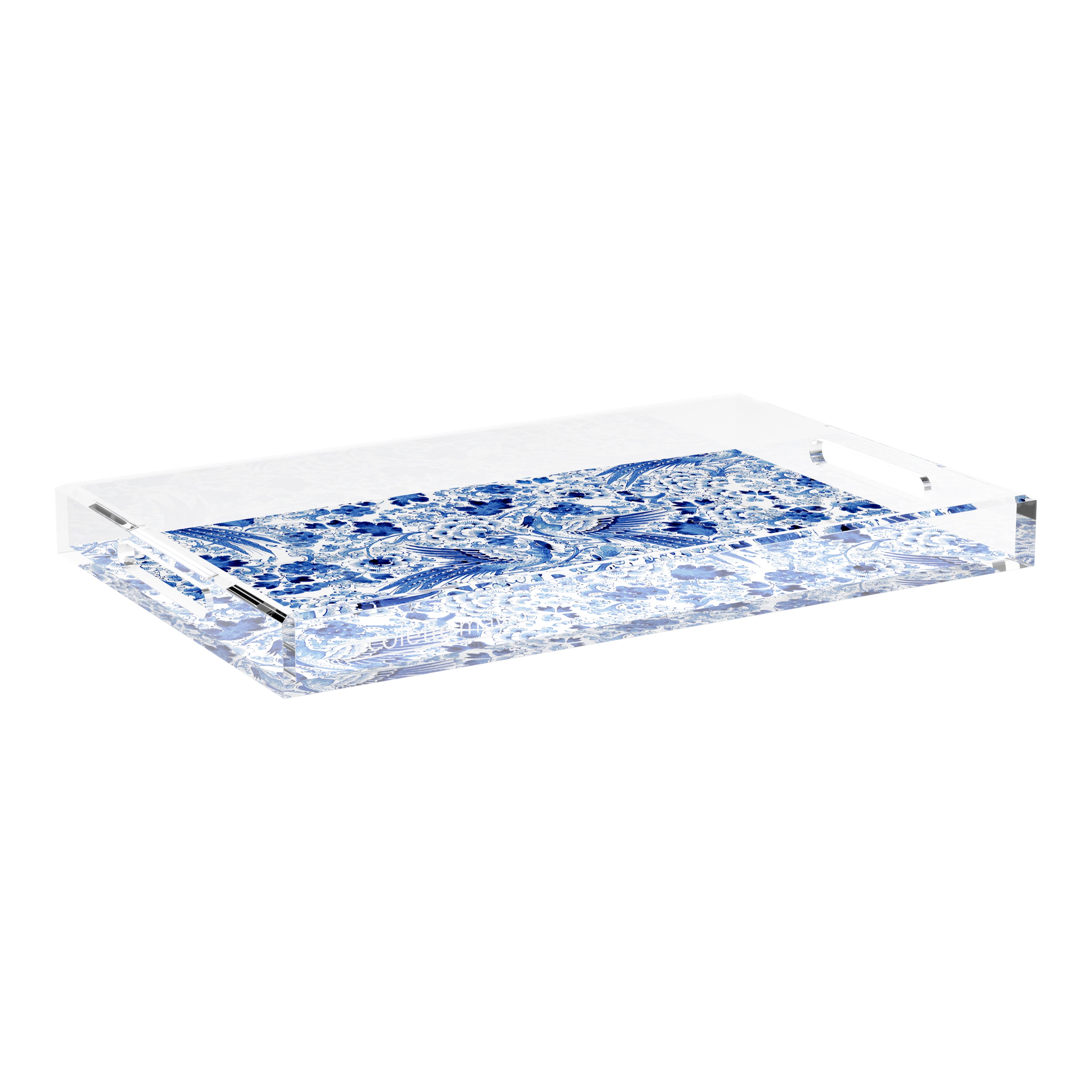 Royal Delft Inspiration 22.5X14.5 Acrylic Tray - nicolettemayer.com