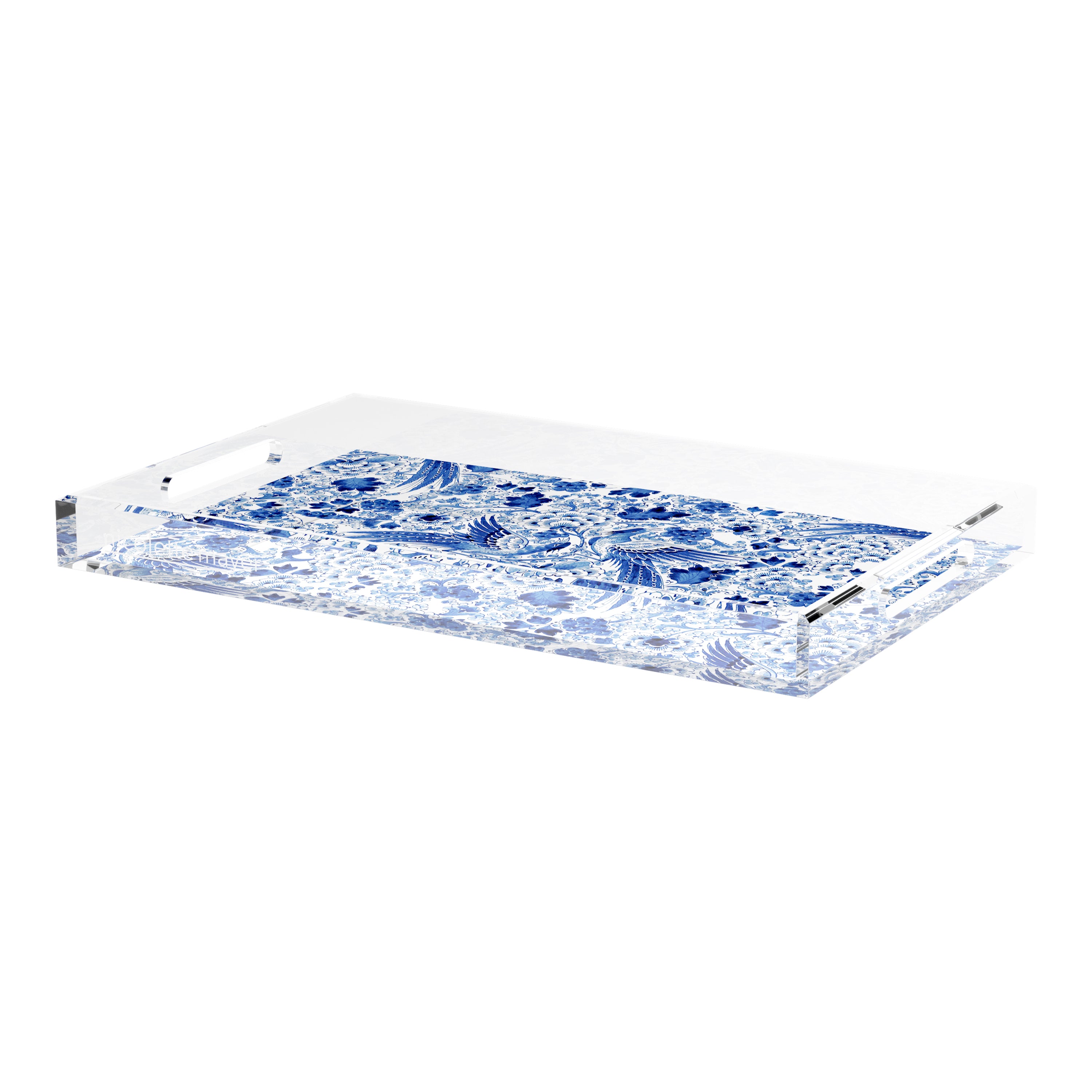Royal Delft Inspiration 22.5X14.5 Acrylic Tray - nicolettemayer.com