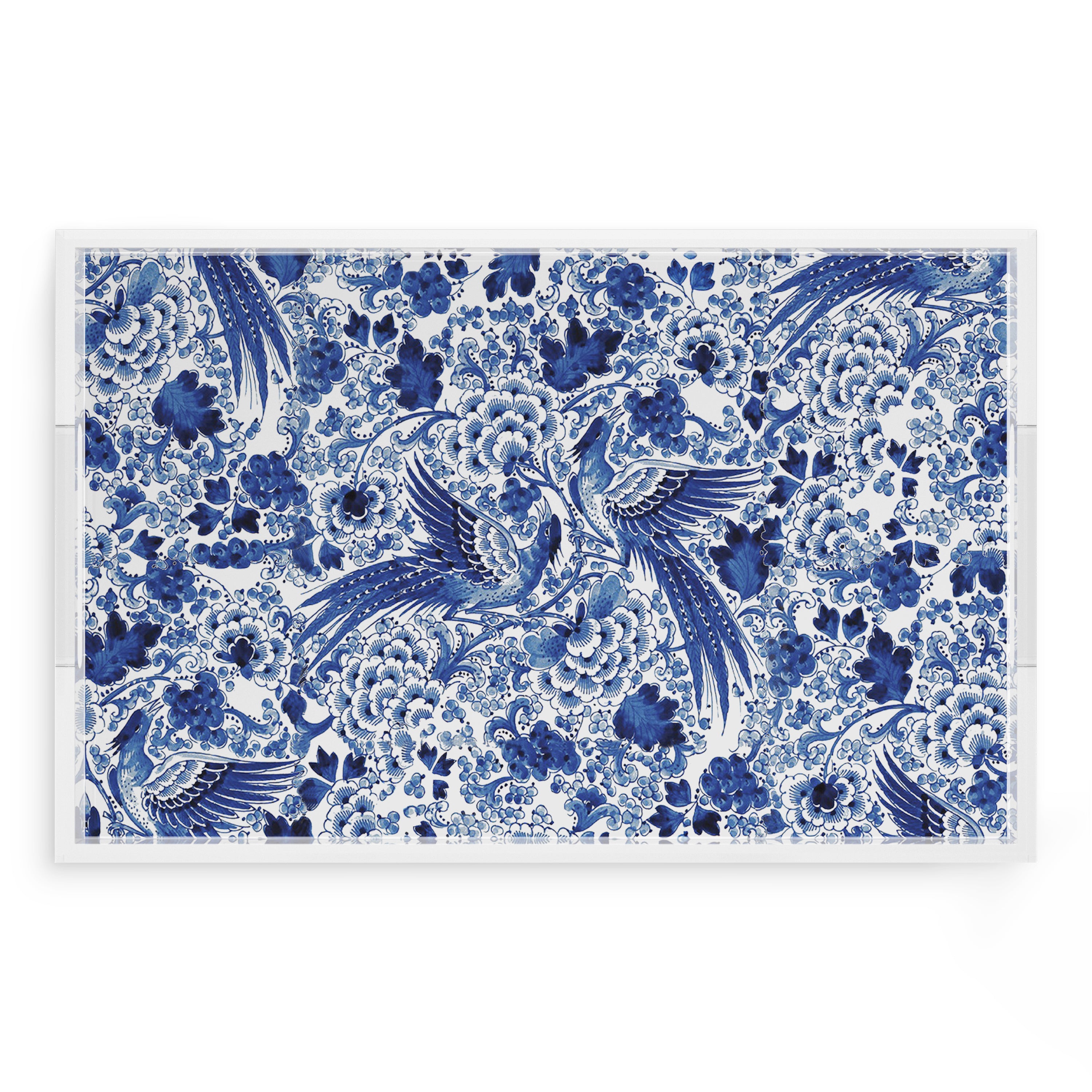 Royal Delft Inspiration 22.5X14.5 Acrylic Tray - nicolettemayer.com