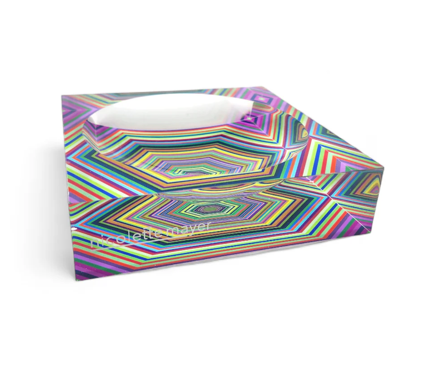 Hex Catchall or Candy Dish by Nicolette Mayer