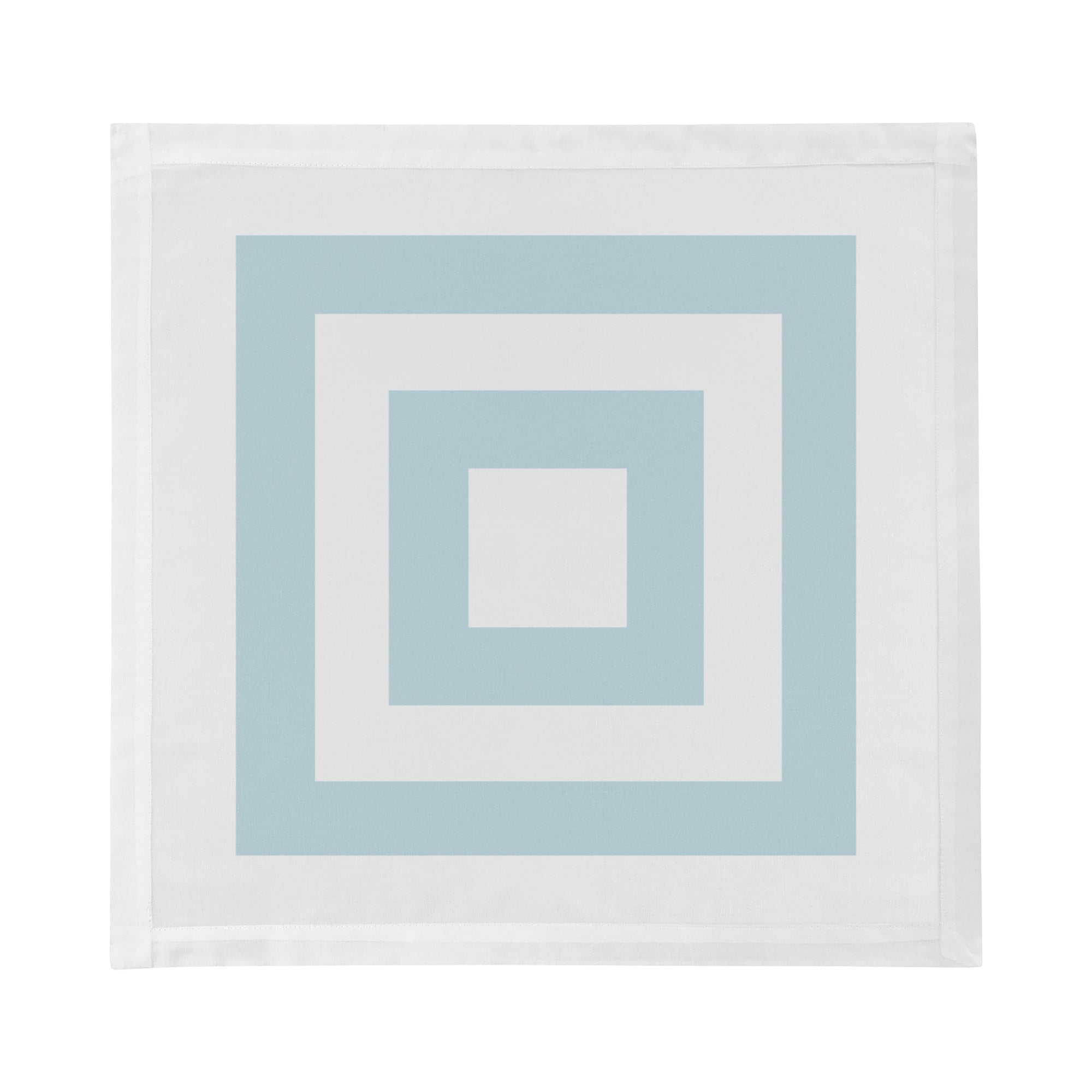 Solid Bluebell Cotton Sateen Dinner Napkins - nicolettemayer.com