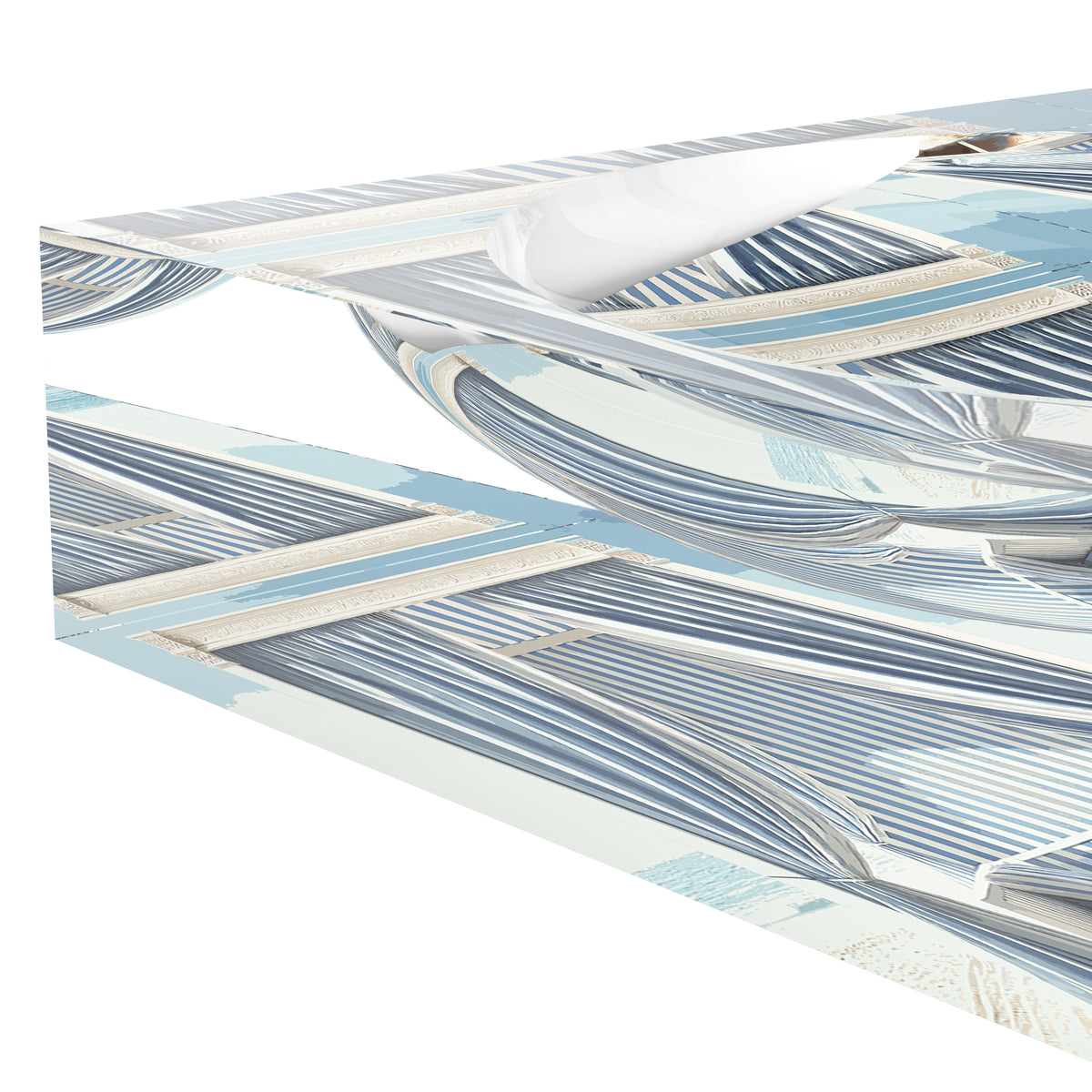 Sun And Surf Cabana Acrylic Candy Catchall Dish