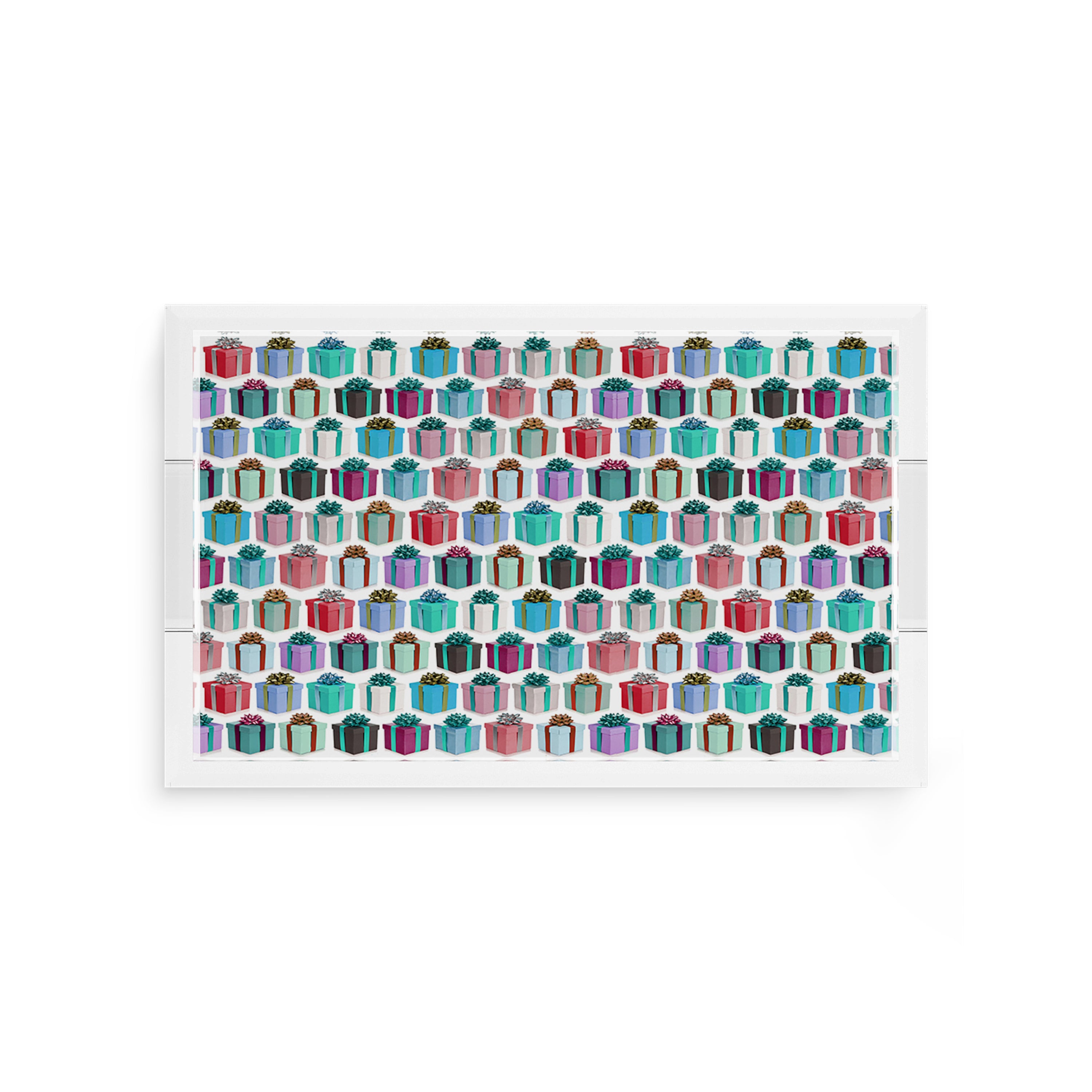 Surprise Soft Green Neutrals 12.5X7.75 Acrylic Tray - nicolettemayer.com