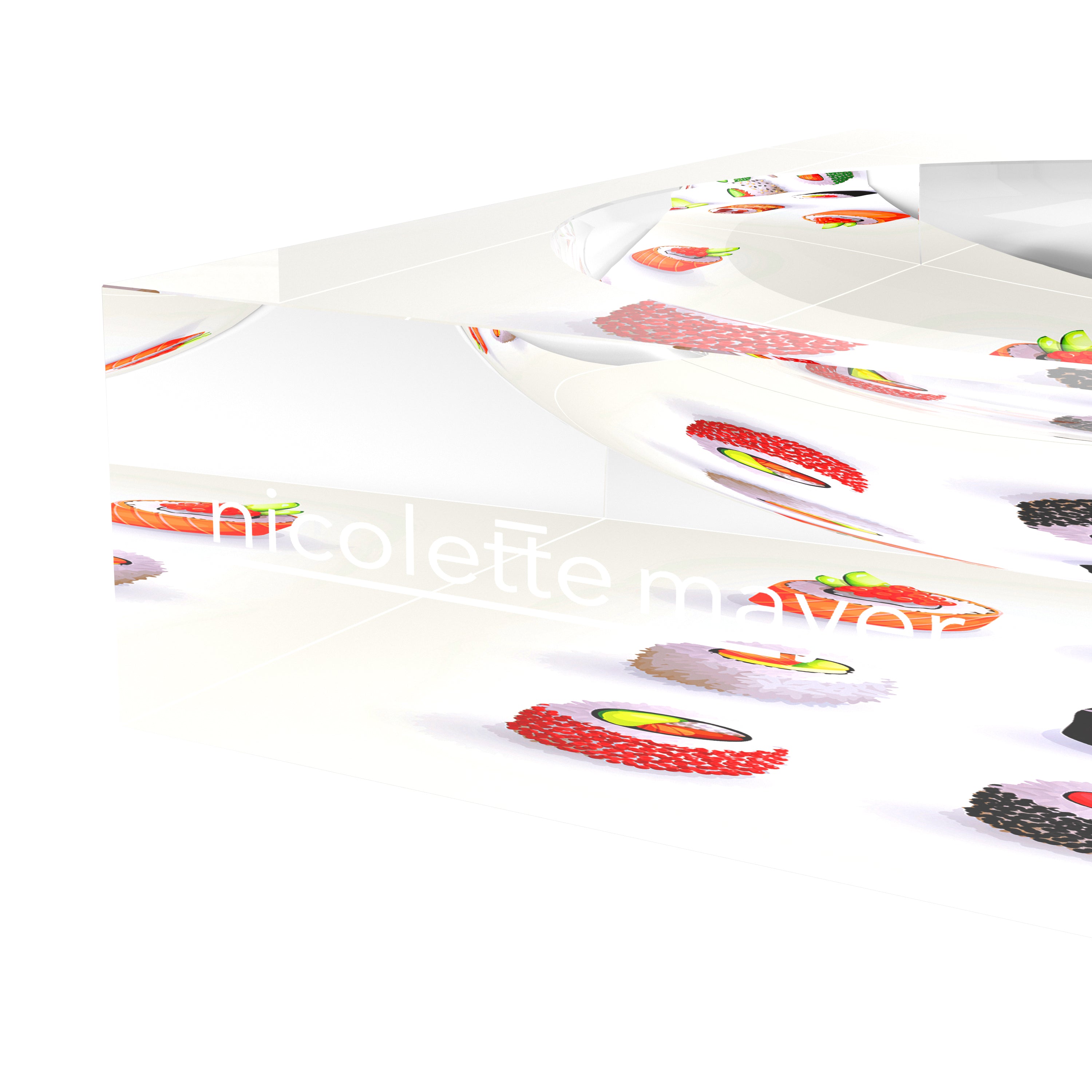 Sushi Go Acrylic Candy Catchall Dish