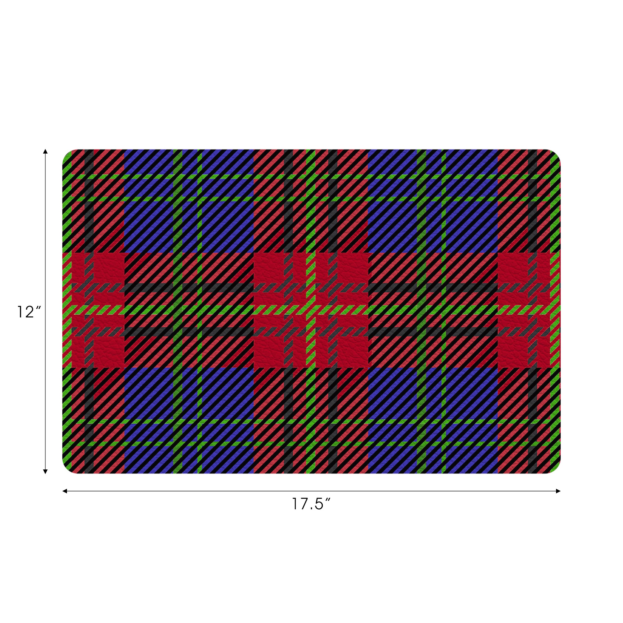 Tartan Blue 17.5x12" Placemats - nicolettemayer.com