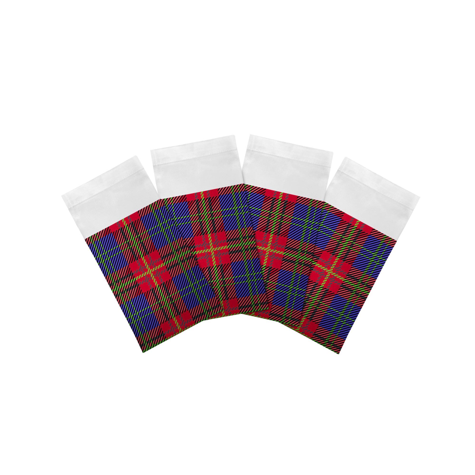 Tartan Blue 22X22 Dinner Napkins - nicolettemayer.com