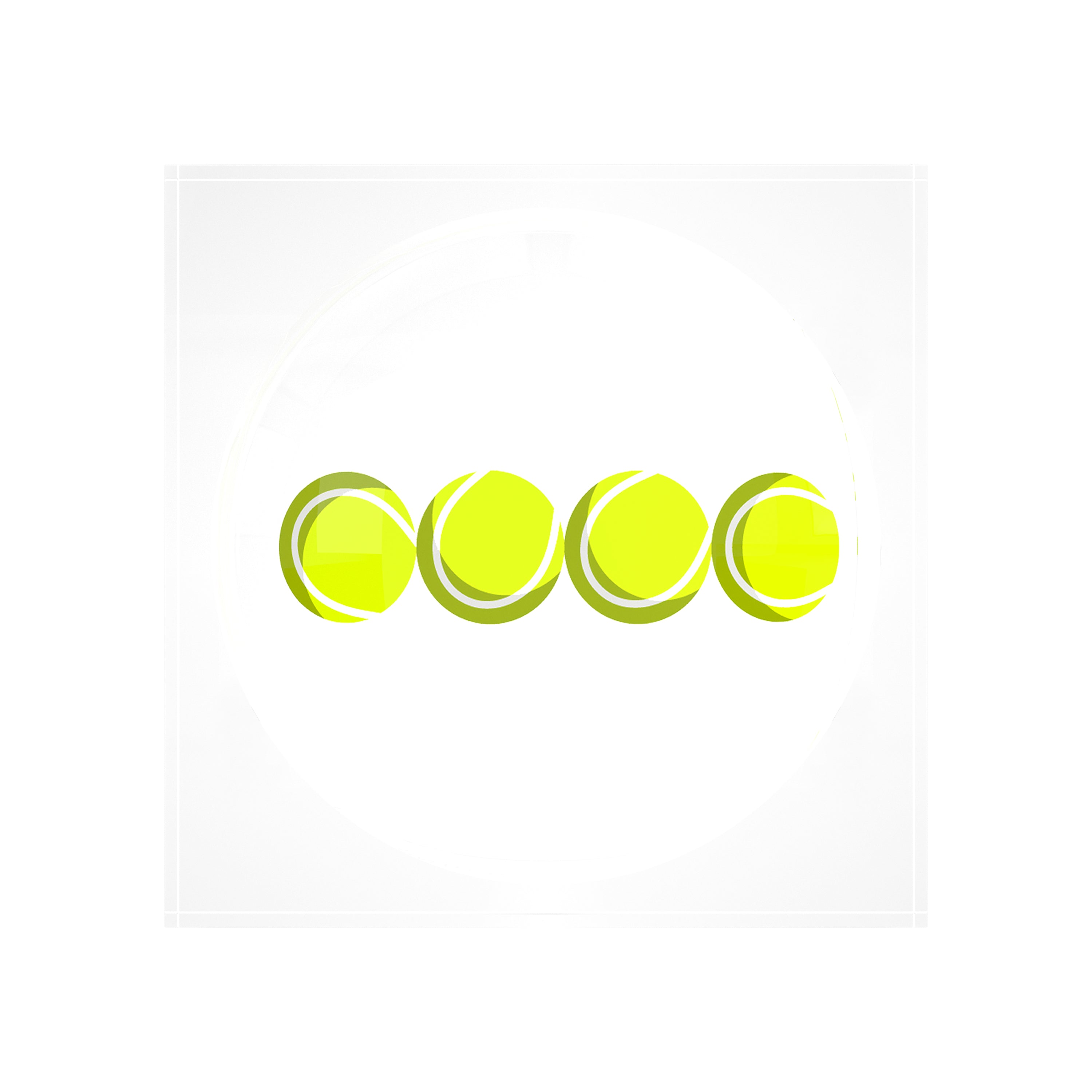 Tennis Balls Candy Catchall Dish