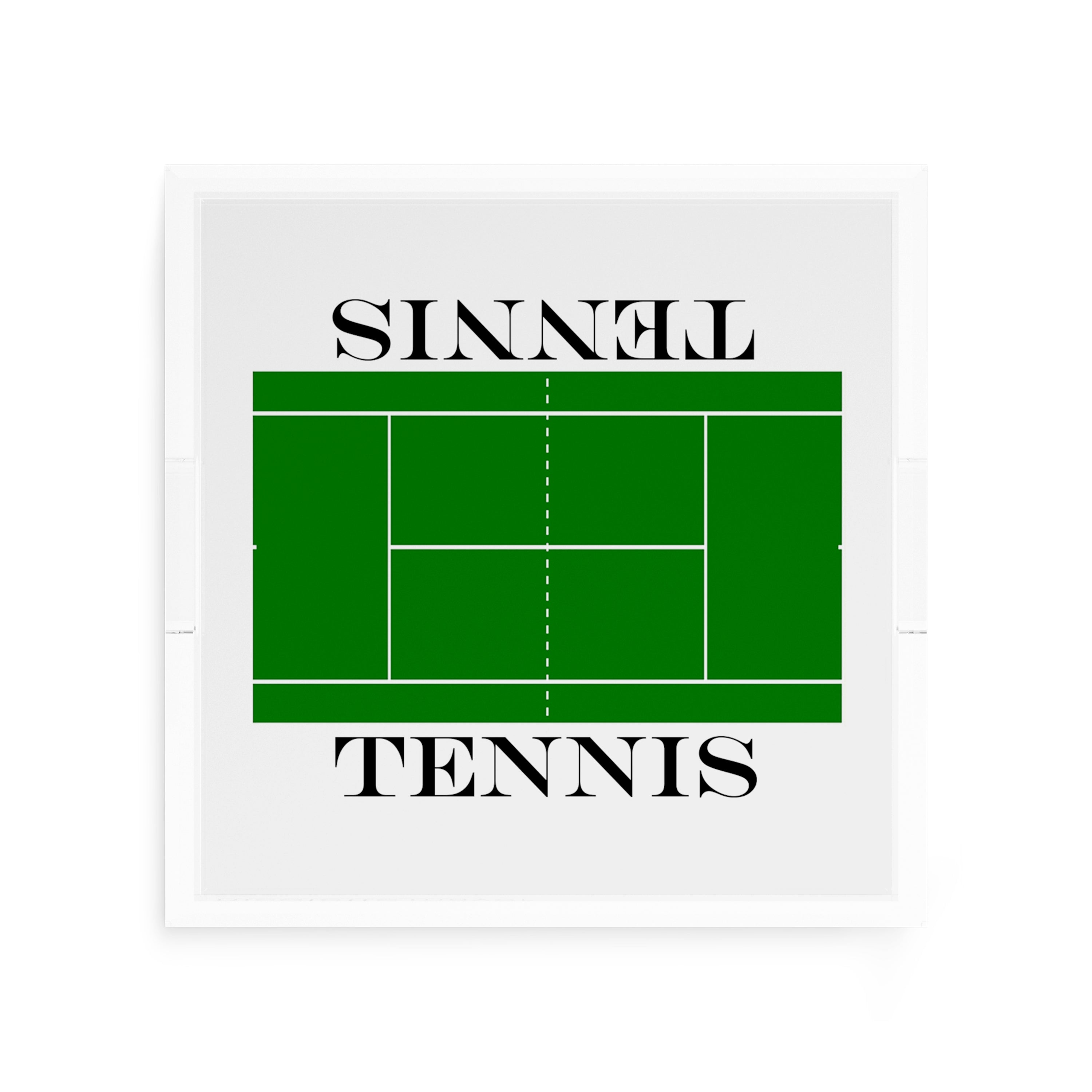 Tennis Court 12X12 Acrylic Tray - nicolettemayer.com