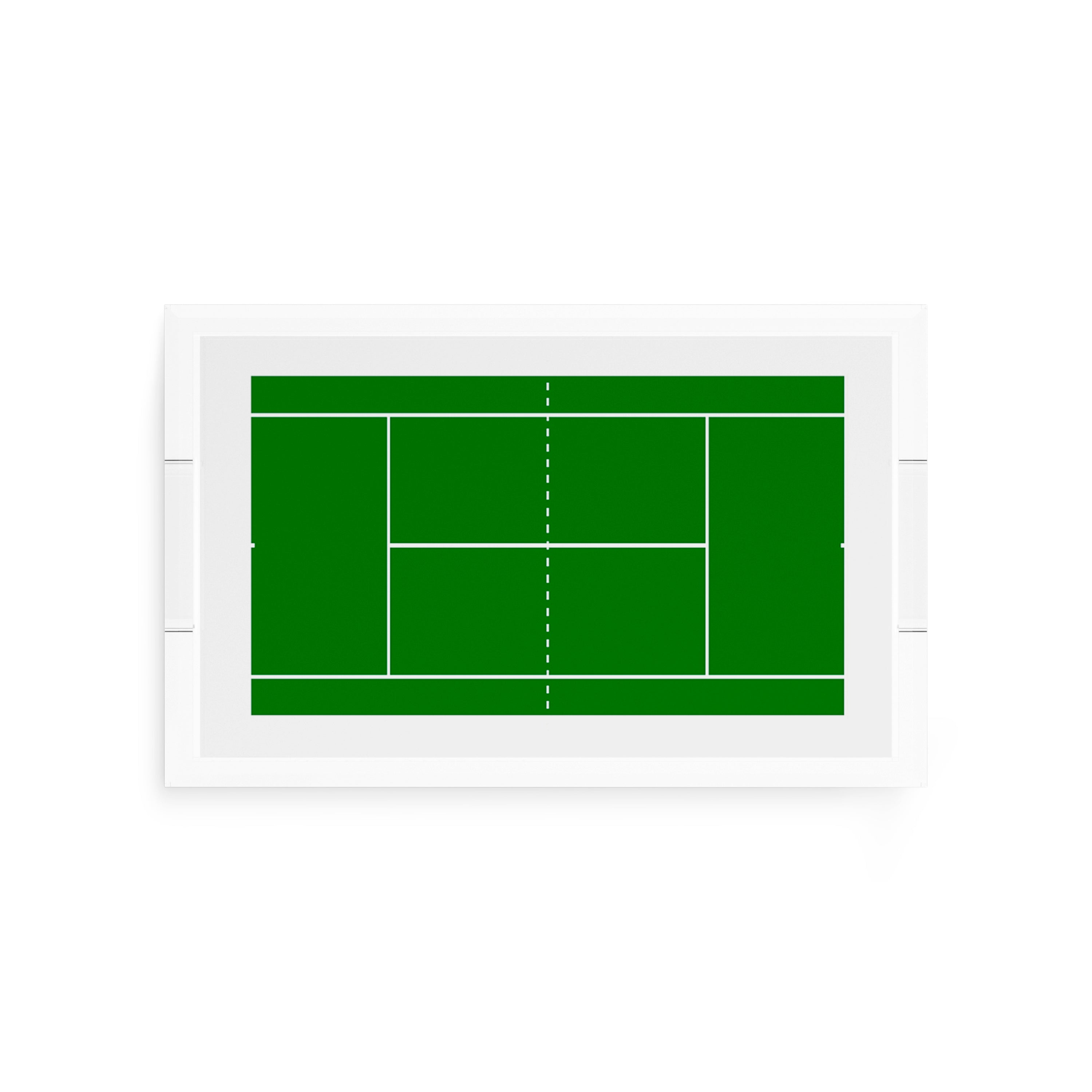 Tennis Court 12.5x7.75 Acrylic Tray - nicolettemayer.com