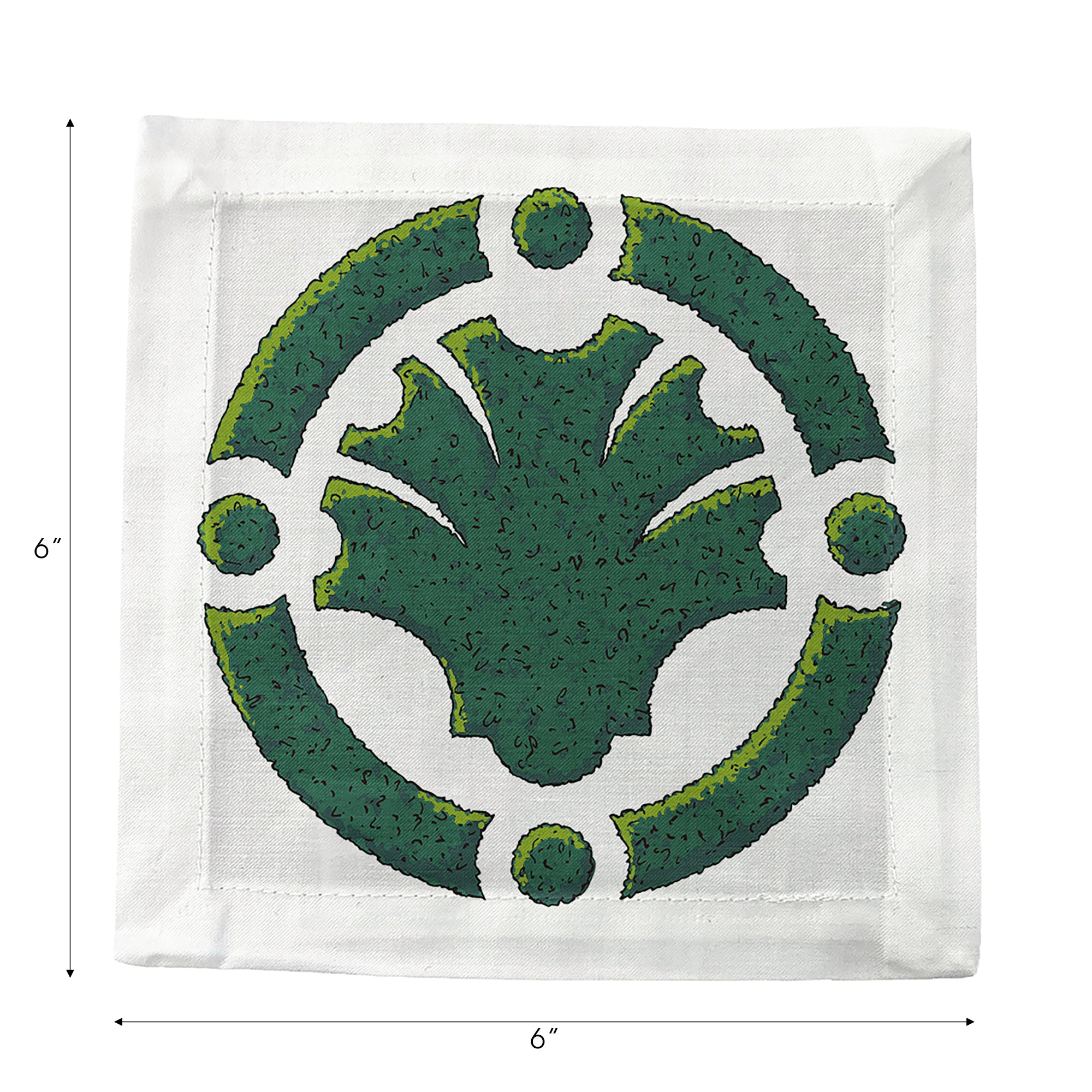 Timothy Corrigan Parterre Garden Cotton Sateen Cocktail Napkins