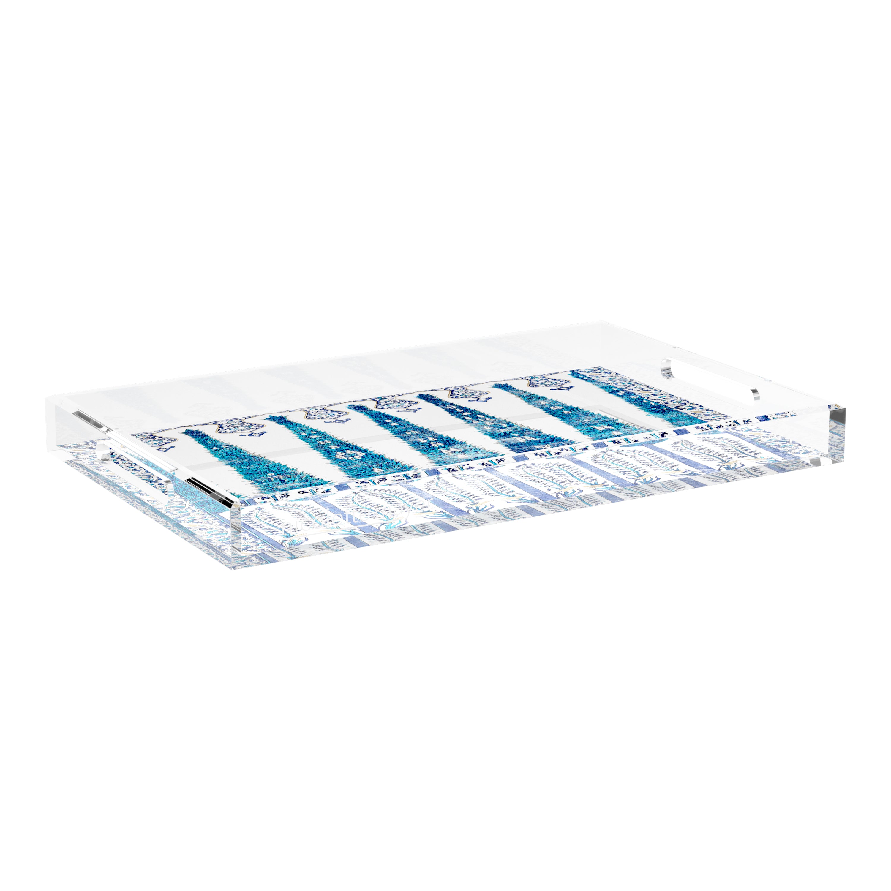 Topkapi Garden Classic 22.5X14.5 Acrylic Tray - nicolettemayer.com