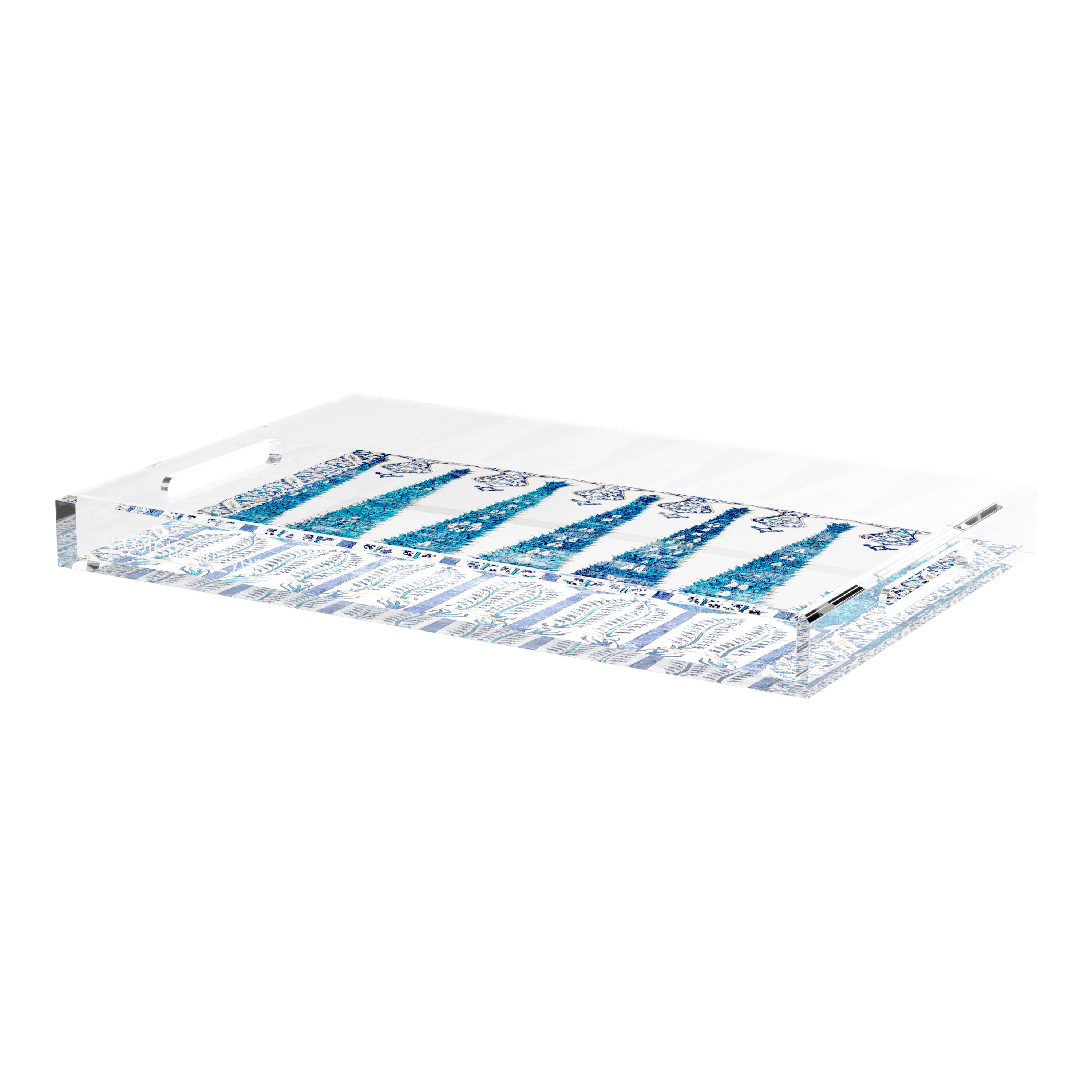 Topkapi Garden Classic 22.5X14.5 Acrylic Tray - nicolettemayer.com