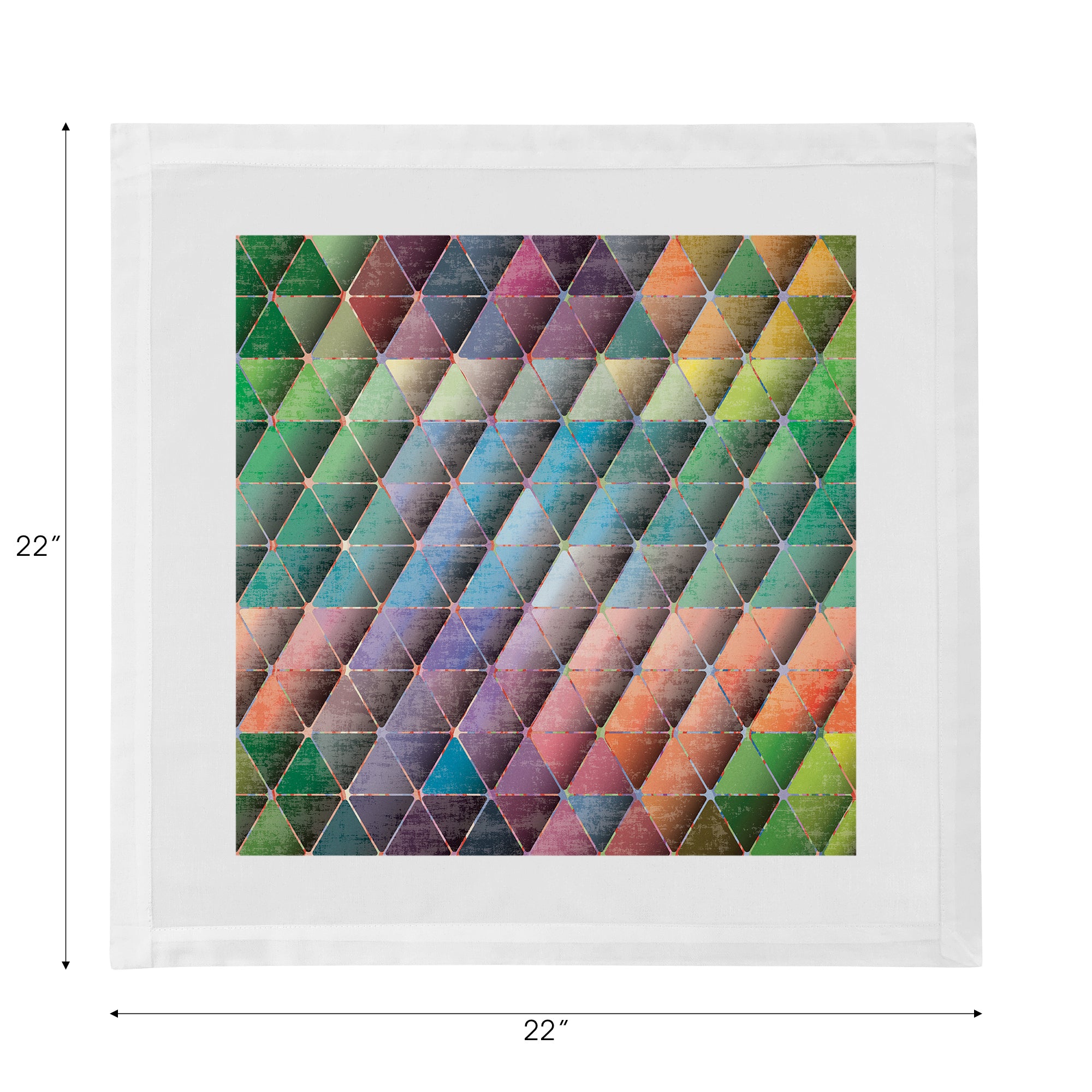 Triage Multi Cotton Sateen Dinner Napkins - nicolettemayer.com