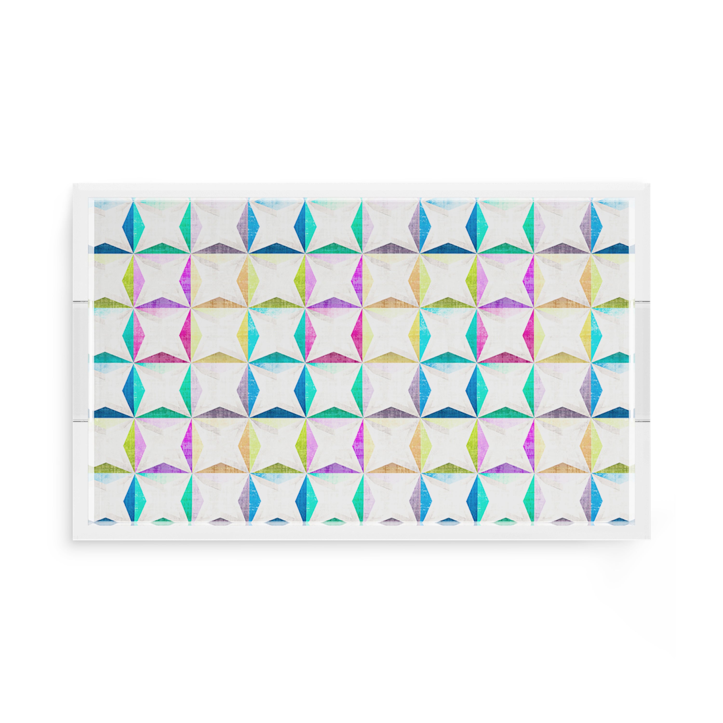 Truiq Happy 17X10.5 Acrylic Tray - nicolettemayer.com