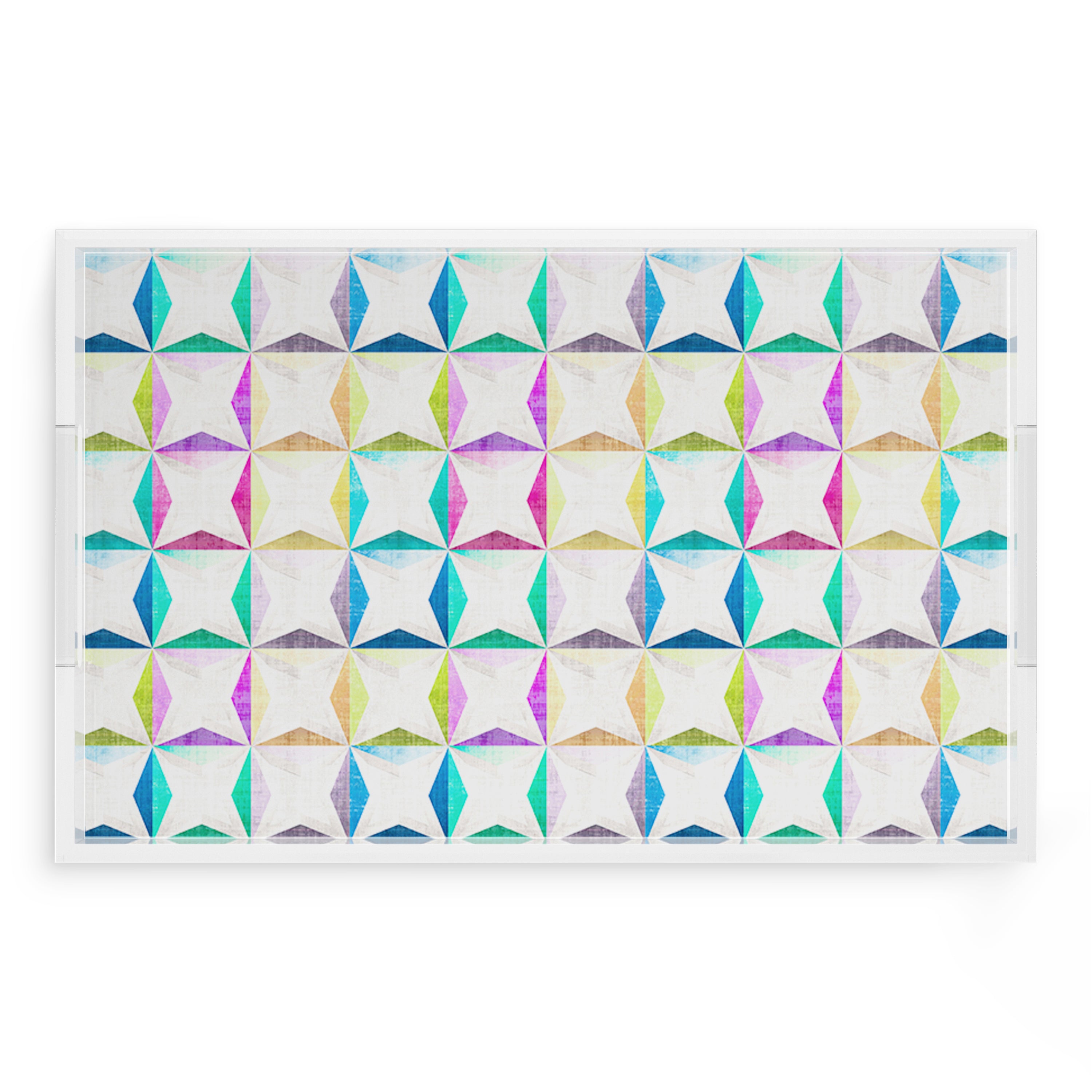 Truiq Happy 22.5X14.5 Acrylic Tray - nicolettemayer.com