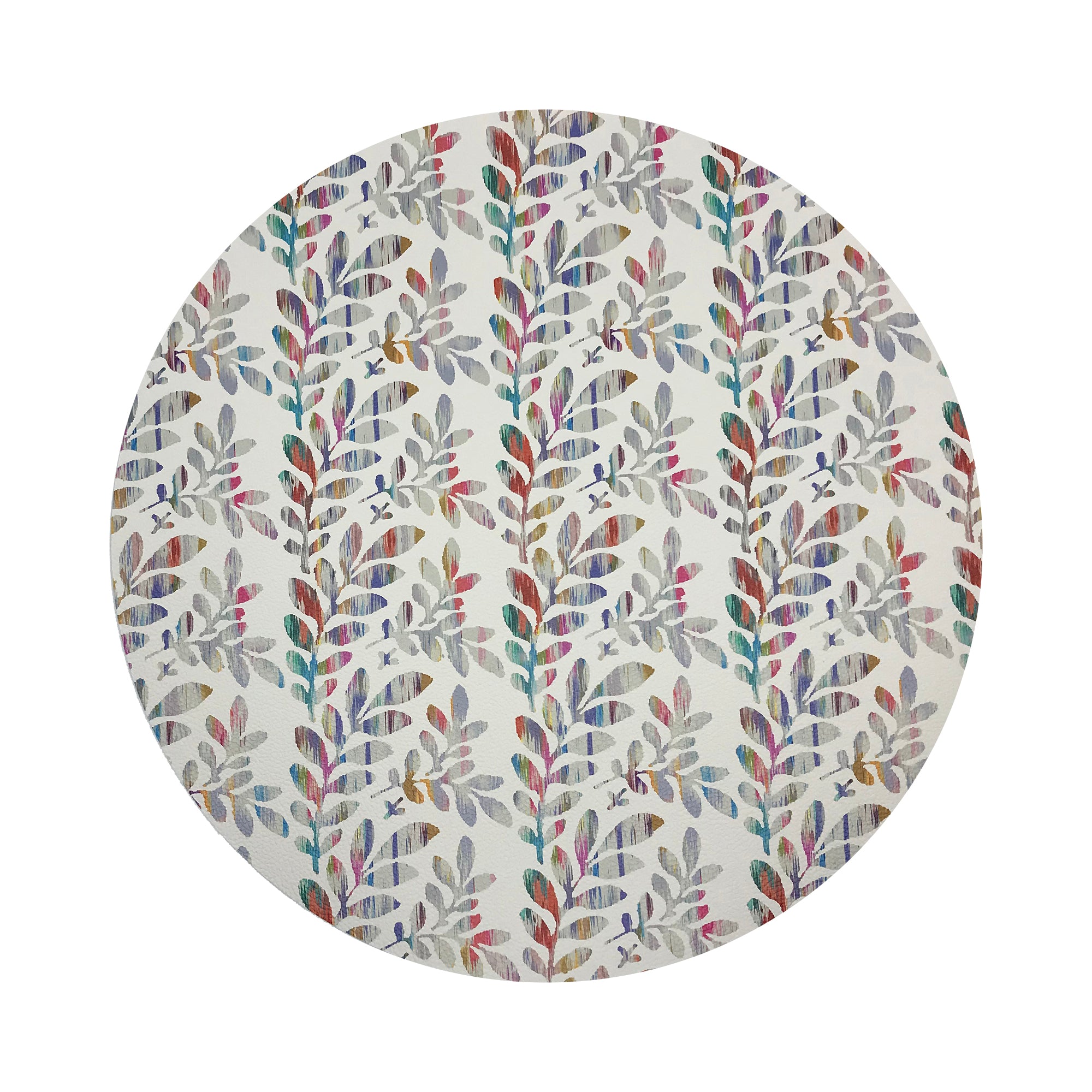 TUILERIES CHAMPAGNE 16" Round Pebble Placemats, Set of 4 - nicolettemayer.com