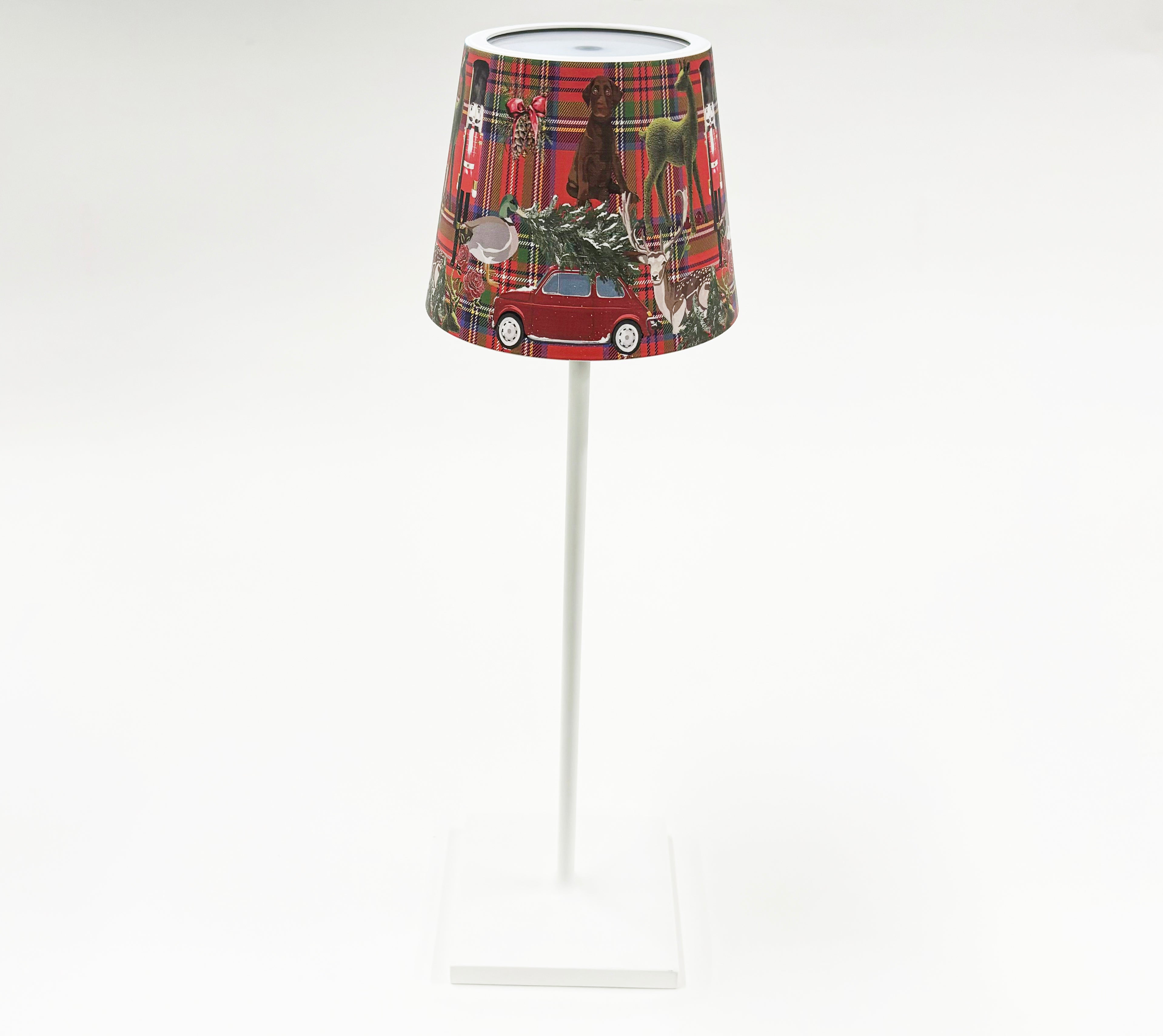 Ultimate Christmas Plaid Poldina Pro Lamp