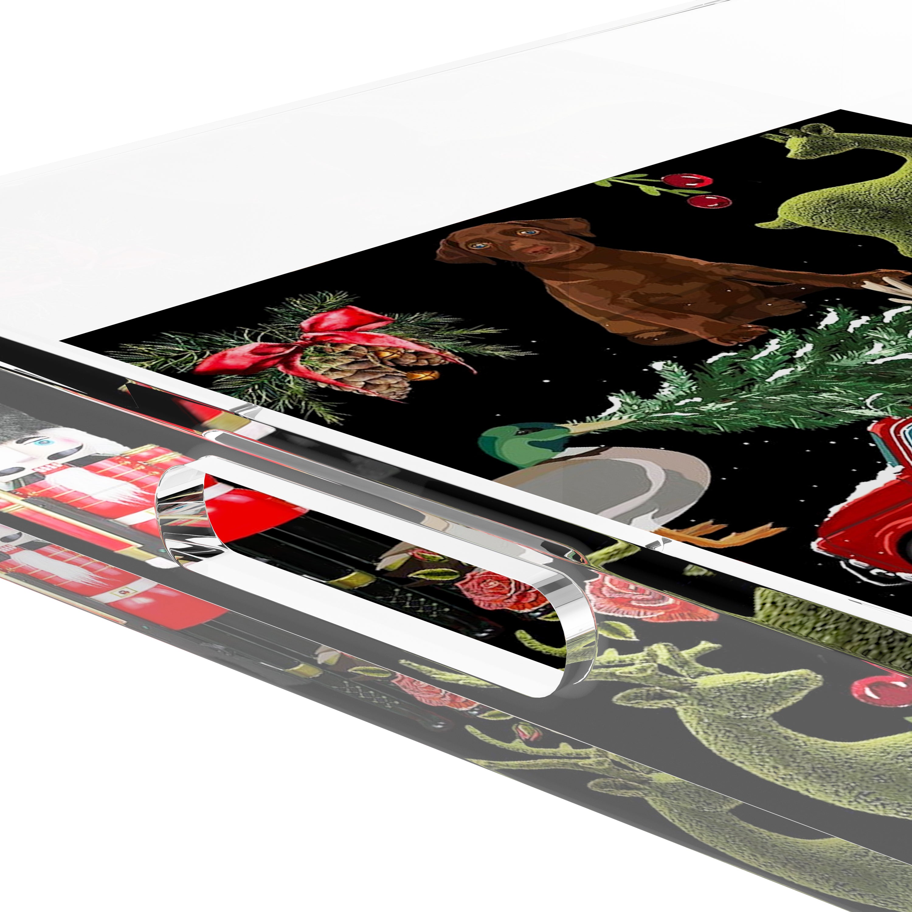 Ultimate Christmas Black 12X12 Acrylic Tray - nicolettemayer.com