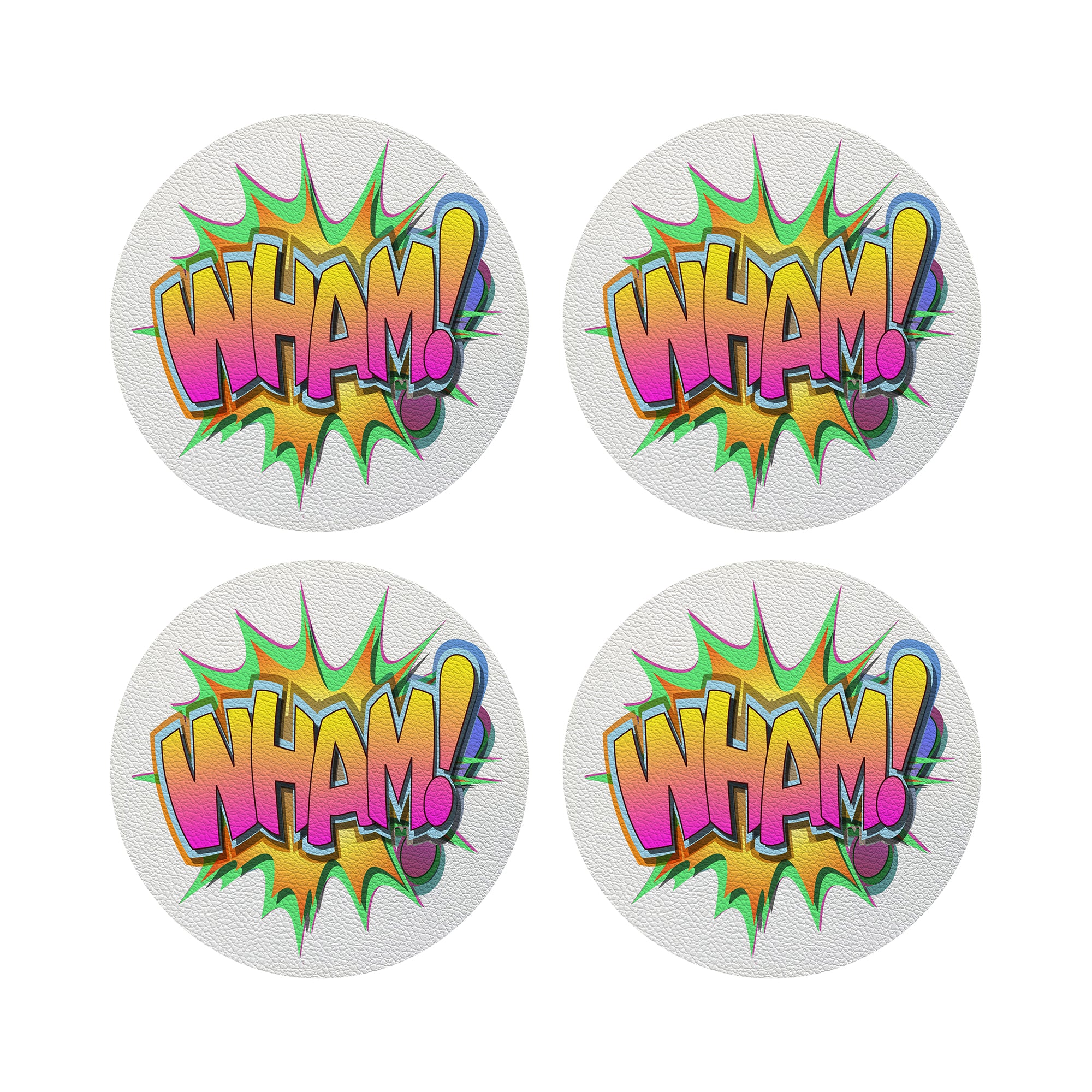 Wham Yellow 4" Dinner Napkins- nicolettemayer.com
